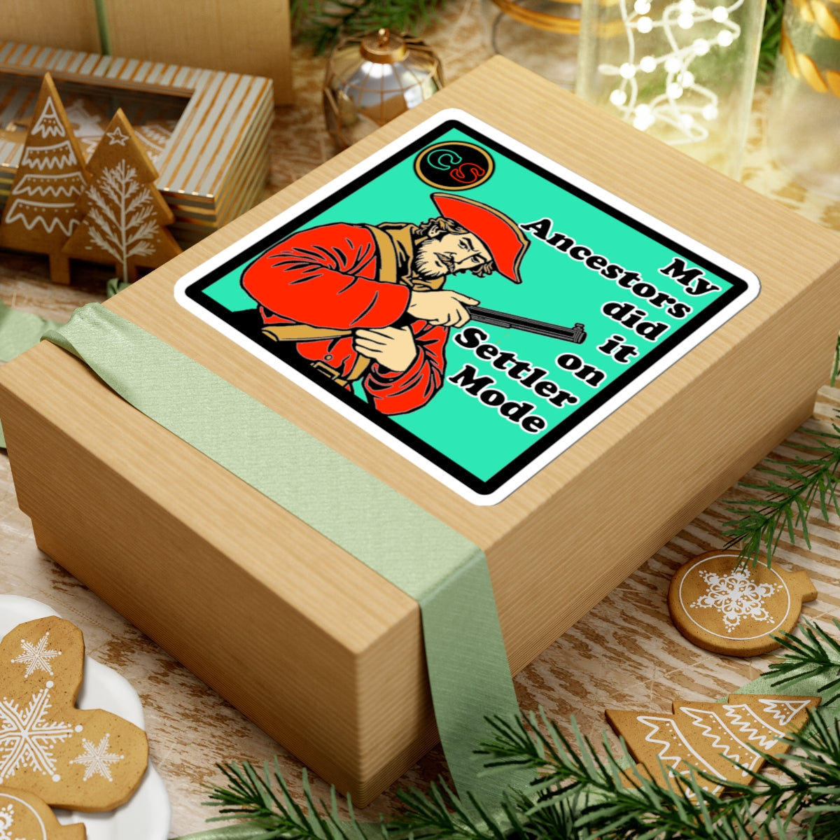 Settler Mode - Cinema Siblings Stickers - Multiple Sizes - Black Widow vs Black Sunday - Eye Spy Lady Spies