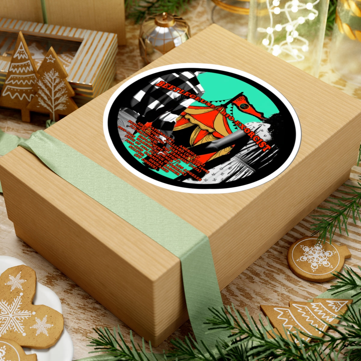 Demonic Resume Cinema Siblings Stickers - Multiple Sizes -Beetlejuice Beetlejuice Malice for Motherhood