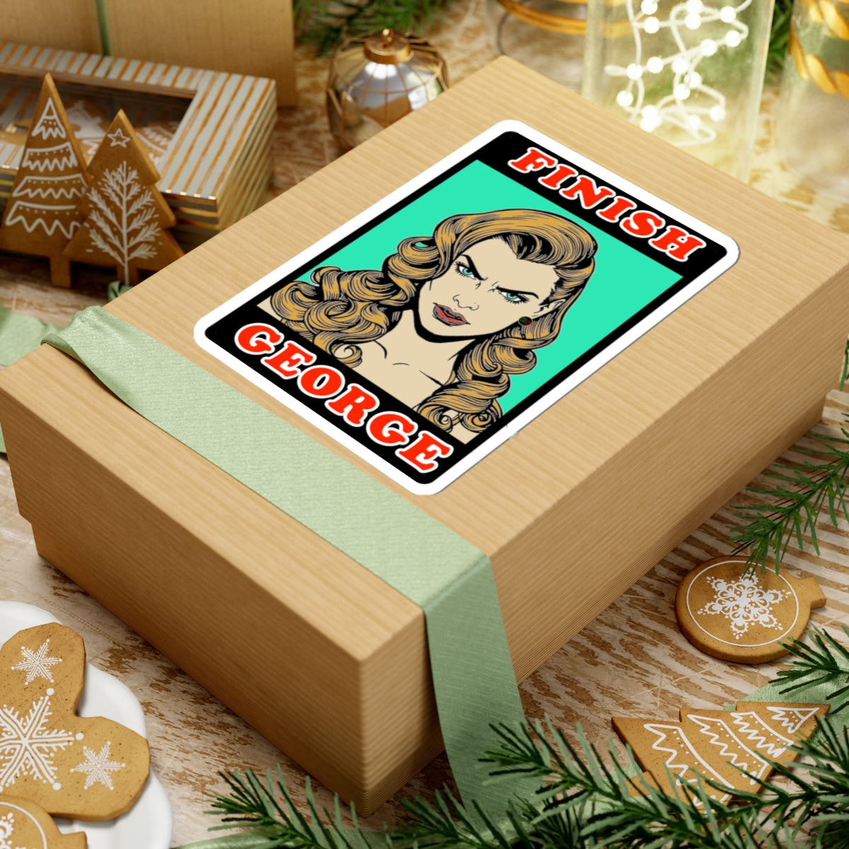 Hear Me Out - Cinema Siblings Stickers - Multiple Sizes - Bob was DONE DIRTY in Stranger Things