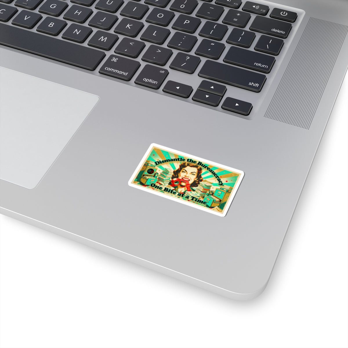 One Bite at a Time - Cinema Siblings Stickers - Multiple Sizes - Tombstone or The Good King, Wyatt Earp