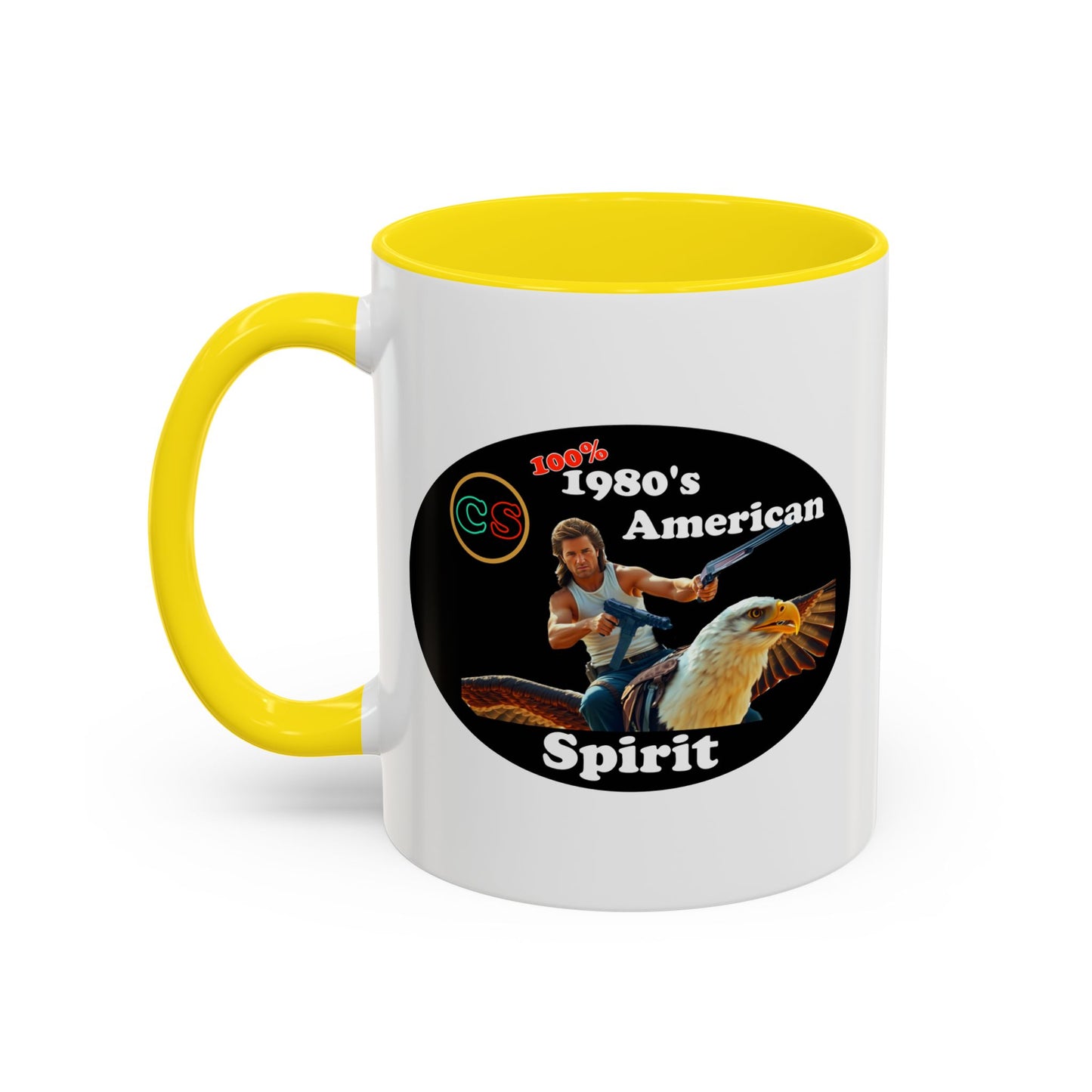 100% 1980s American Spirit Accent Coffee Mug Cinema Siblings Episode Big Trouble in Little China - The MOST American Movie