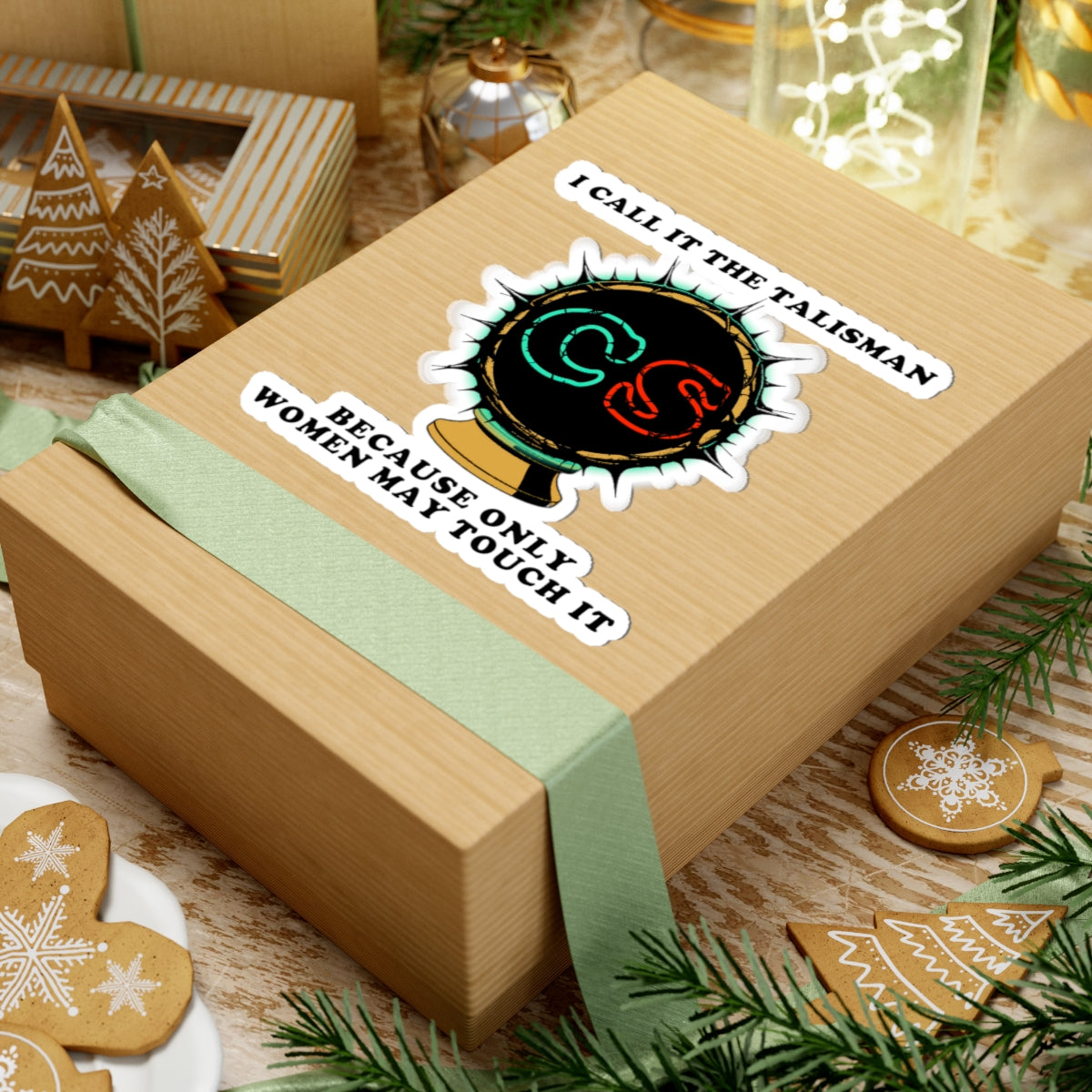 I call it the Talisman - Cinema Siblings Stickers - Multiple Sizes - Red Sonja 1985 - An Underrated Gem