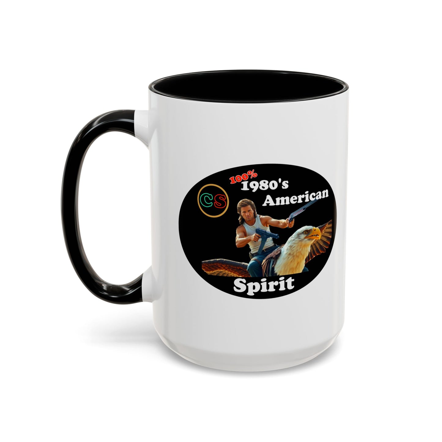 100% 1980s American Spirit Accent Coffee Mug Cinema Siblings Episode Big Trouble in Little China - The MOST American Movie