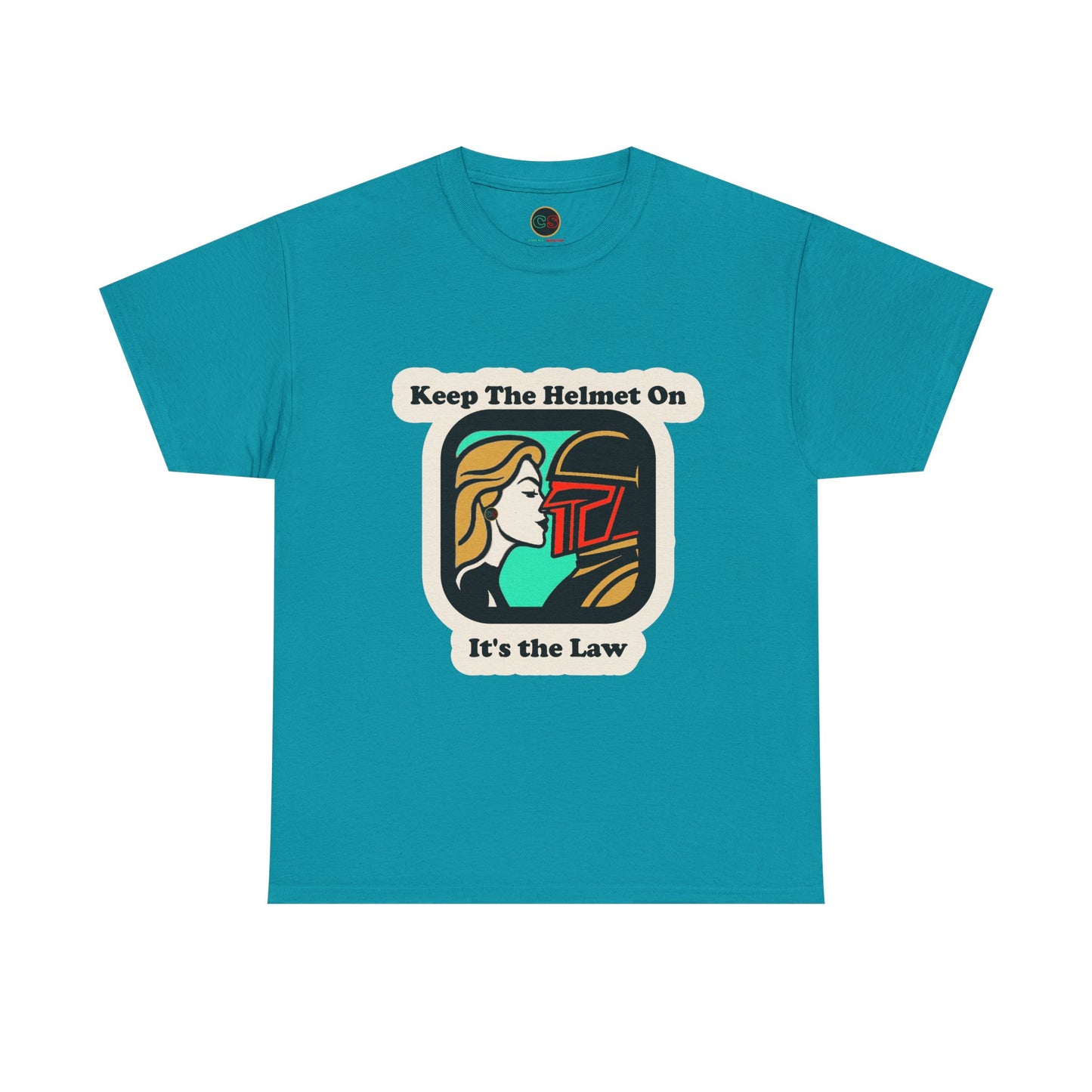 Keep the Helmet On Unisex Heavy Cotton Tee Cinema Siblings Episode Dredd The Perfect Reboot