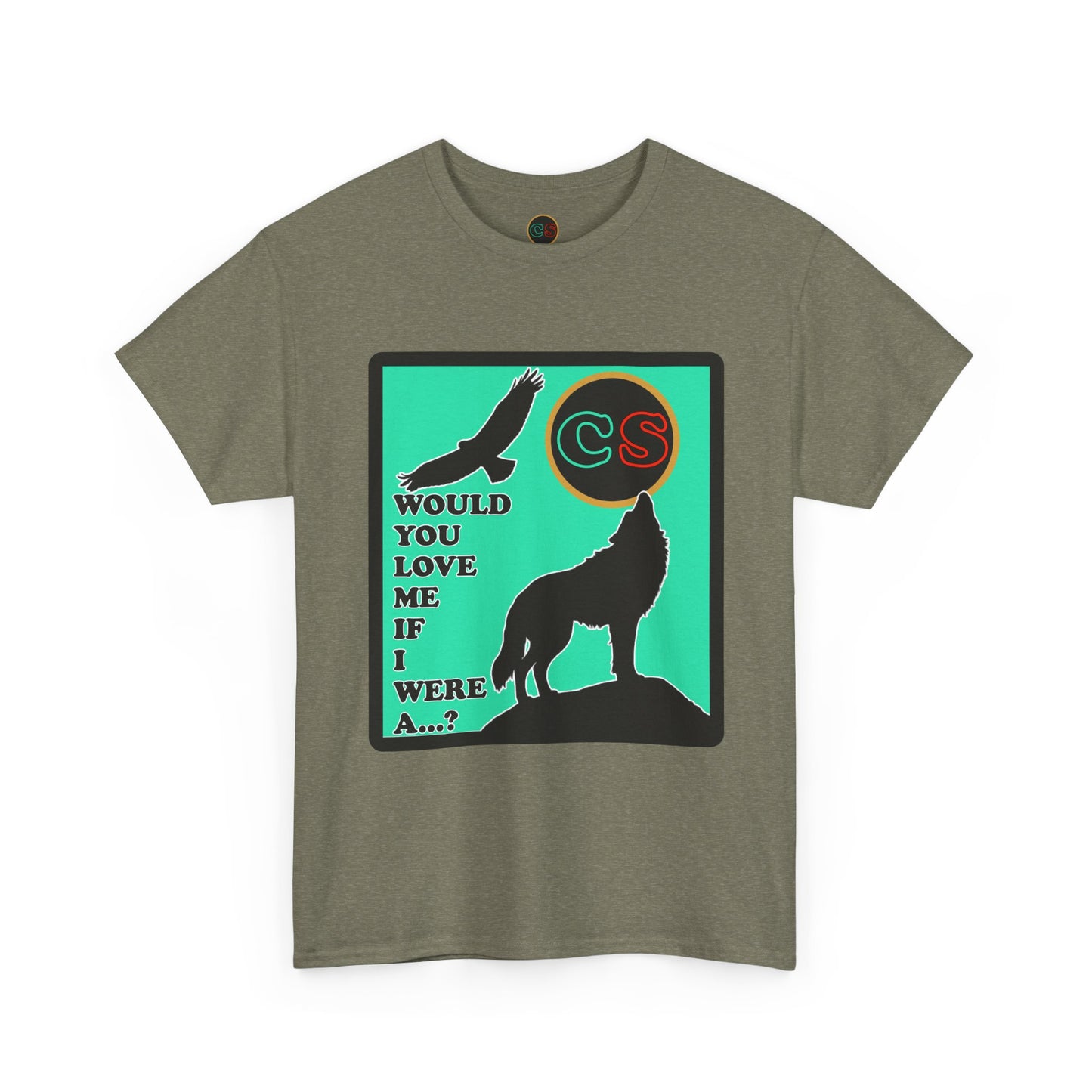 Would You Love Me If... Unisex Heavy Cotton Tee Cinema Siblings LADYHAWKE - The MOST Romantic Sword & Sorcery Movie