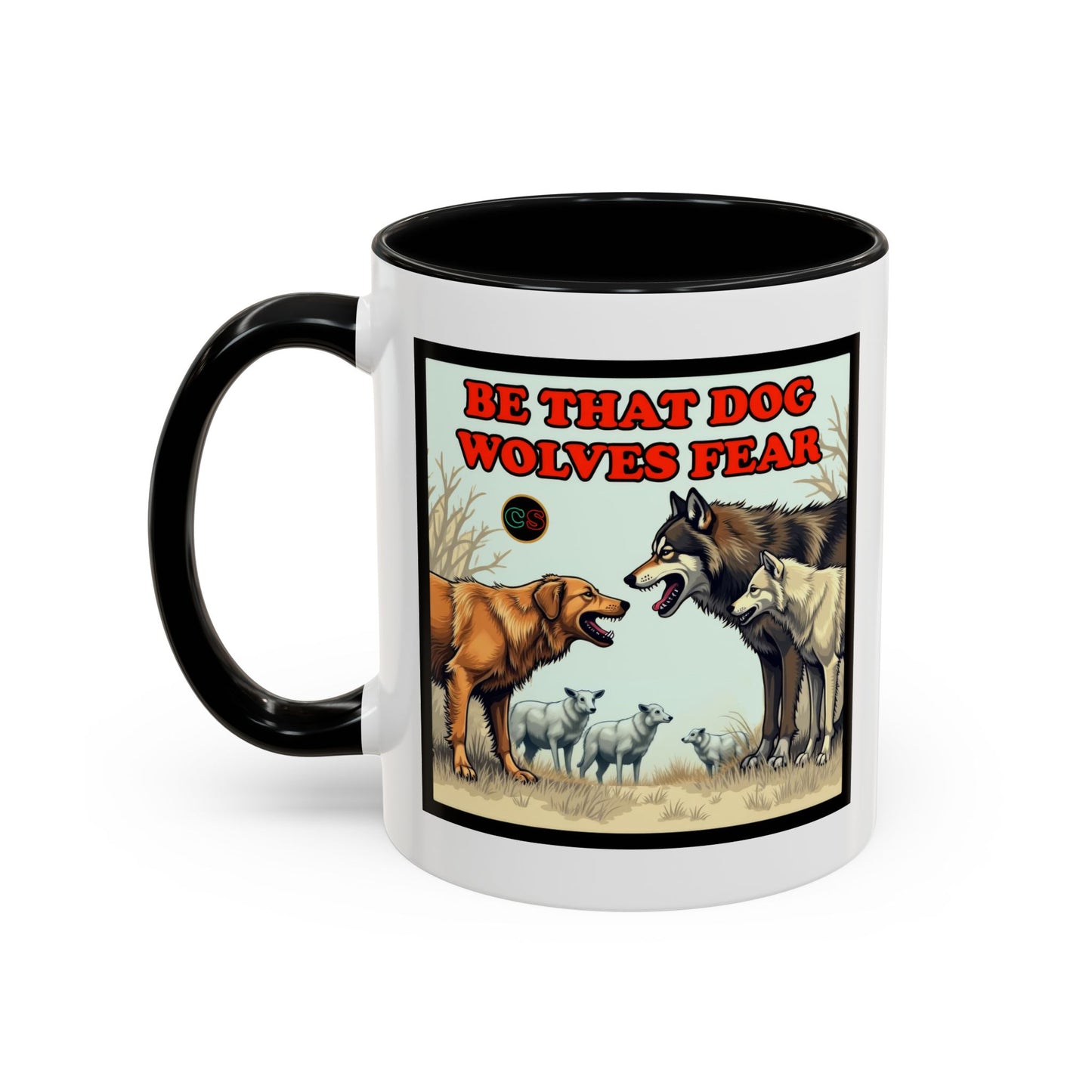 Be That Dog - Coffee Mug (11, 15oz) Cinema Siblings - Chuck Norris, Training Montages & the Death of Kids Movies - SIDEKICKS