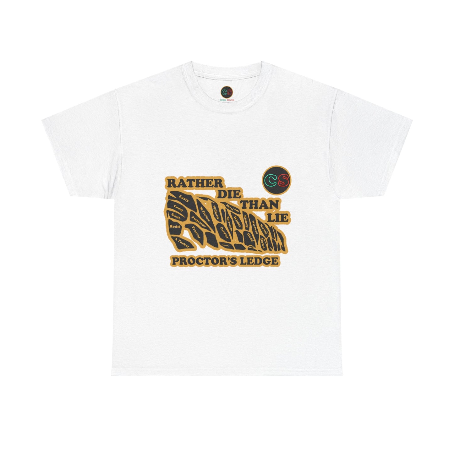 Rather Die Than LieUnisex Heavy Cotton Tee Cinema Siblings The Crucible - Social Contagion, Social Climbing or Simply Cowardice