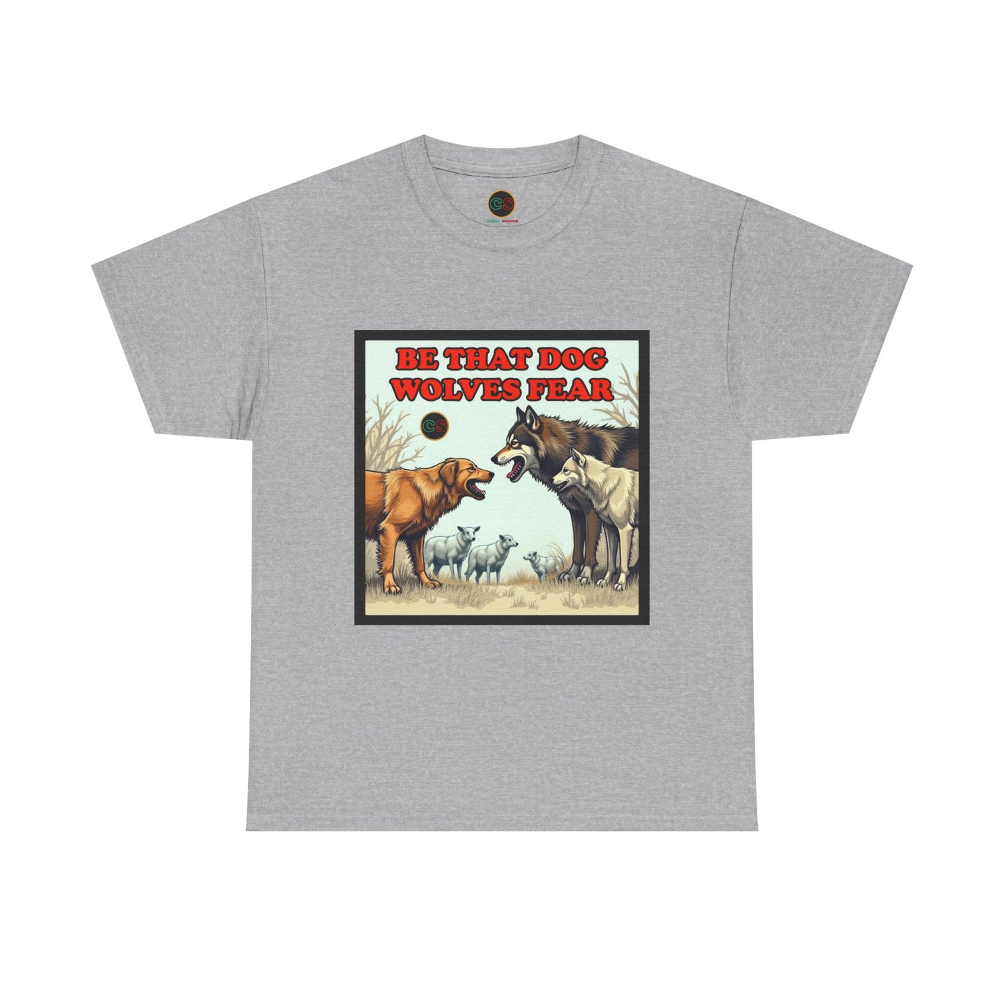 Be That Dog - Unisex Heavy Cotton Tee - Cinema Siblings - Chuck Norris, Training Montages & the Death of Kids Movies - SIDEKICKS