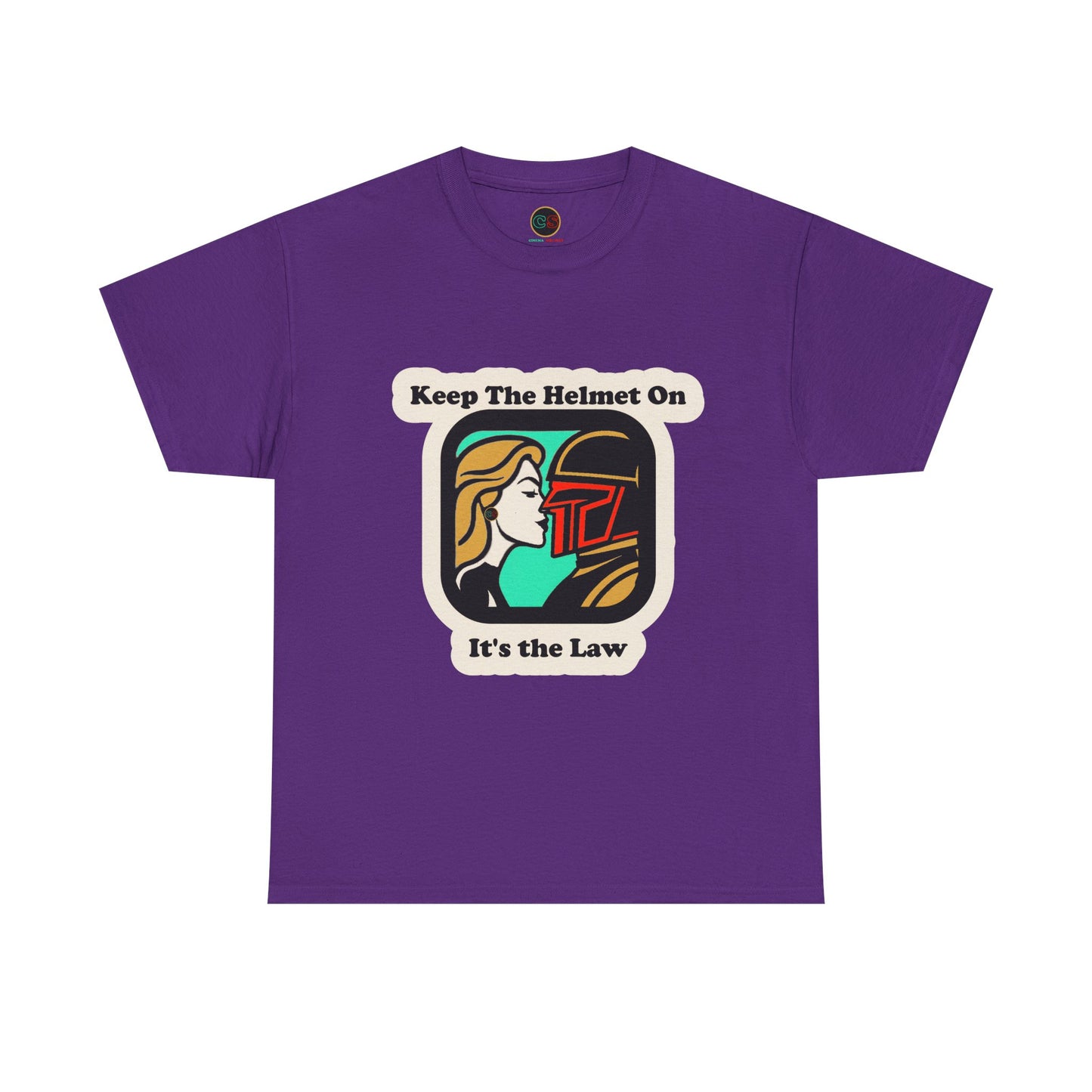 Keep the Helmet On Unisex Heavy Cotton Tee Cinema Siblings Episode Dredd The Perfect Reboot
