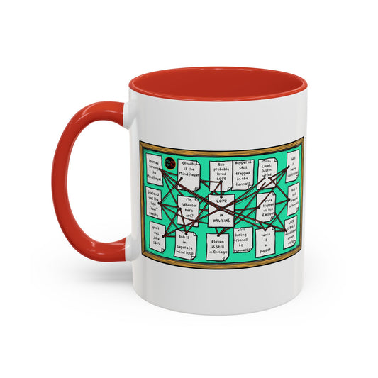 Hear Me Out- Coffee Mug (11, 15oz) Cinema Siblings - Bob was DONE DIRTY in Stranger Things