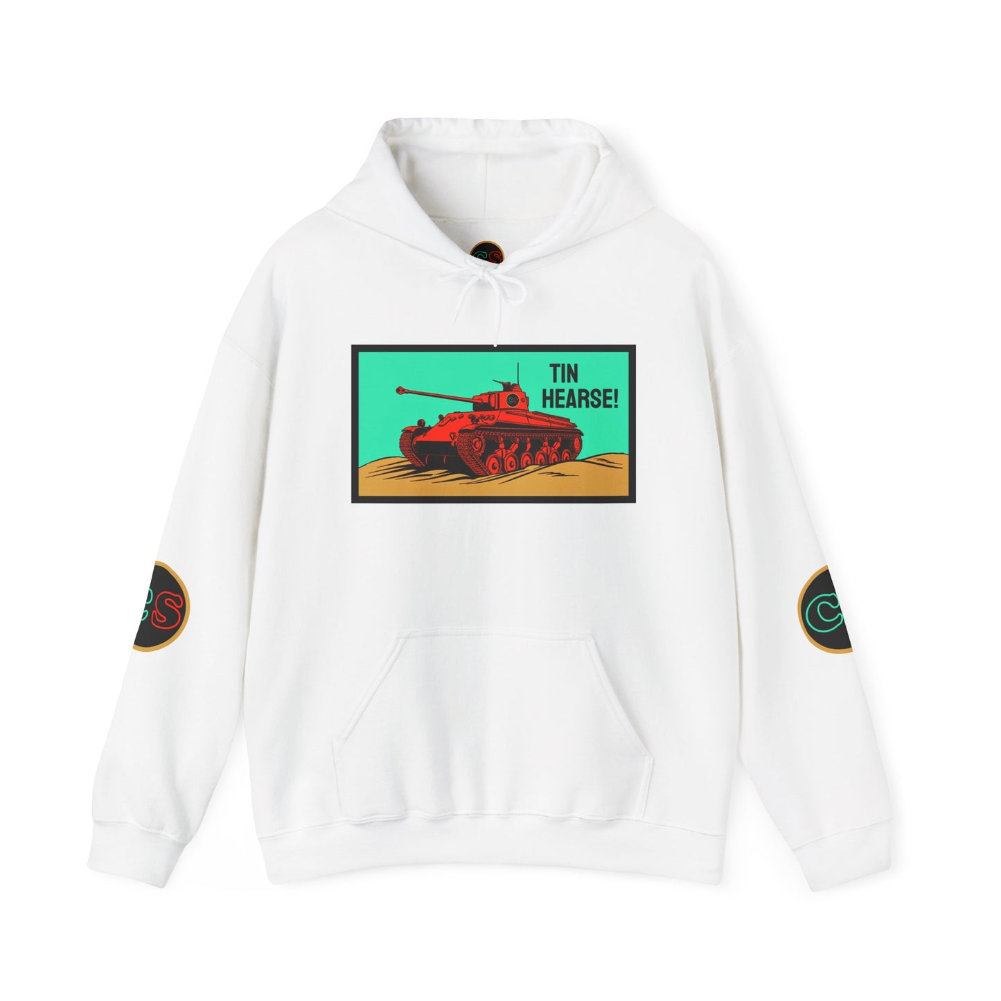 Tin Hearse! Hoodie Hooded Sweatshirt Cinema Siblings Sahara (1942) - Moses or Aragon