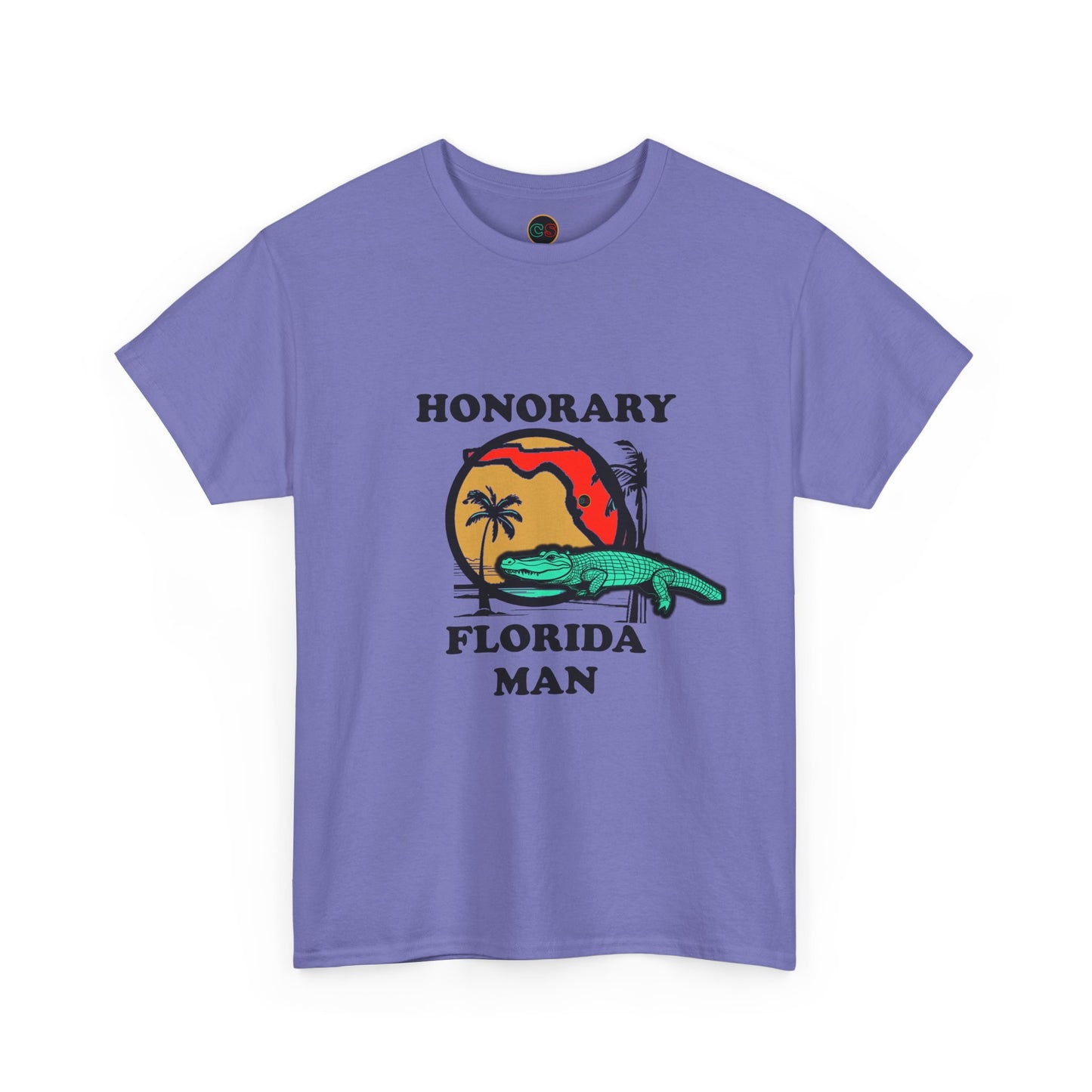 Honorary Florida Man Unisex Heavy Cotton T- Shirt Cinema Siblings EpisodeThere Can Be No Road Warrior Without Mad Max