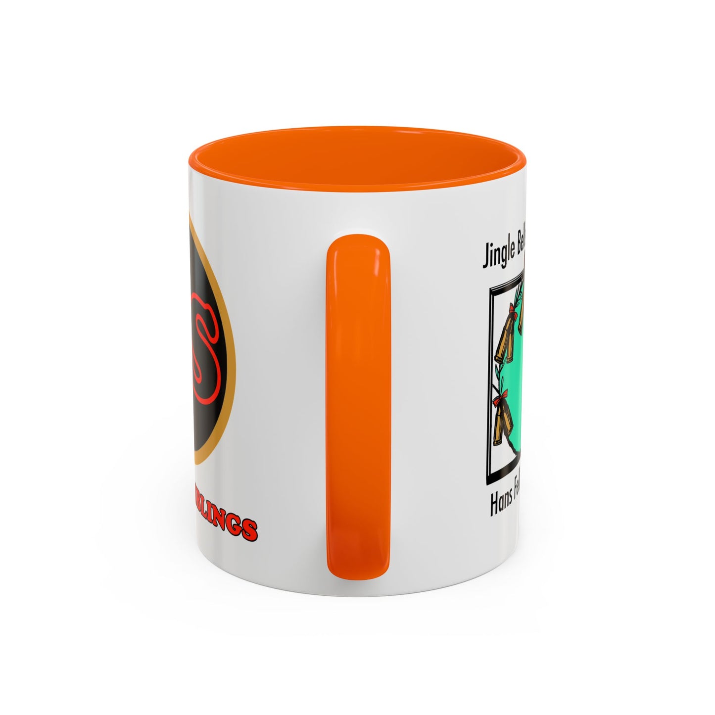 Jingle Shells Accent Coffee Mug Cinema Siblings Episode Die Hard - Is Holly the Bad Guy?
