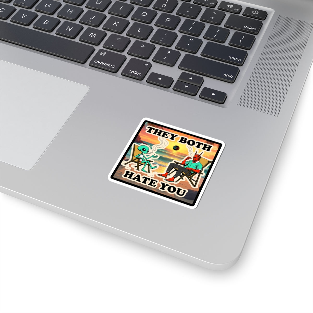 They Both Hate You - Cinema Siblings Stickers - Multiple Sizes - War Machine - Predictive Programming or Expensive Commercial?