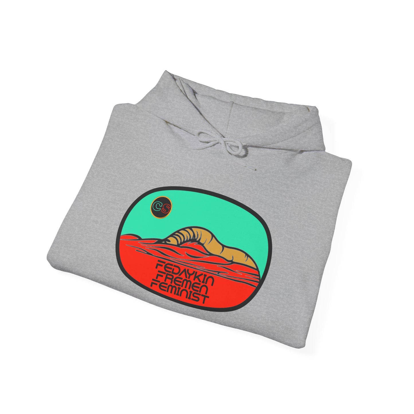 Sand Worm Surprise Unisex Heavy Blend™ Hooded Sweatshirt Cinema Siblings episode Dune - Lost in the Desert