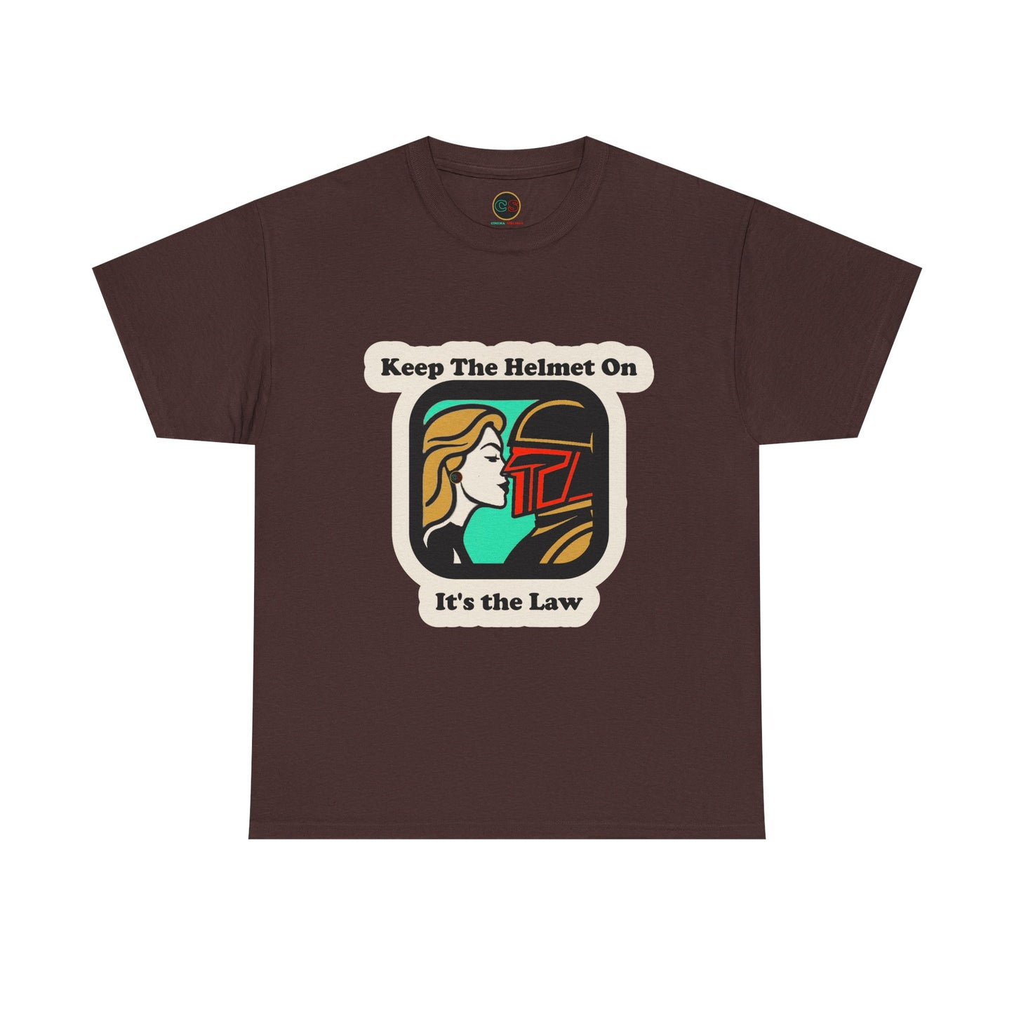 Keep the Helmet On Unisex Heavy Cotton Tee Cinema Siblings Episode Dredd The Perfect Reboot