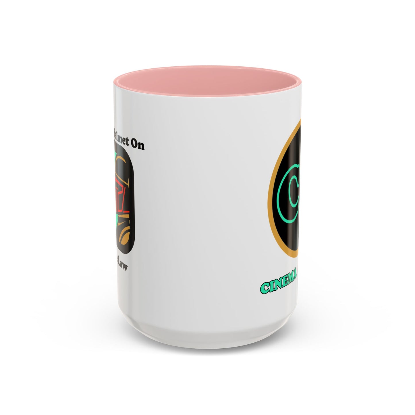 Keep the Helmet On Accent Coffee Mug Cinema Siblings Episode Dredd The Perfect Reboot