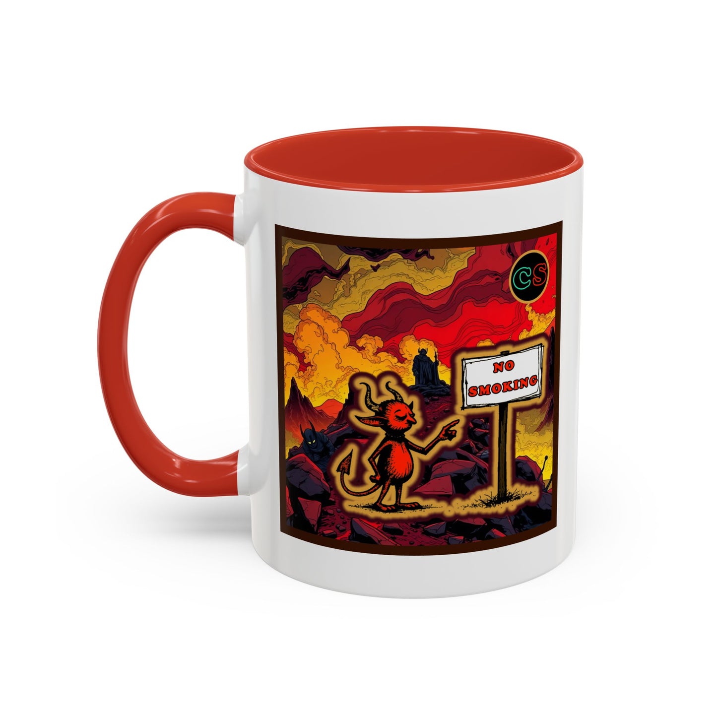 No Smoking - Coffee Mug (11, 15oz) Cinema Siblings - Stranger Things Seasons 3-5... set in Hell?