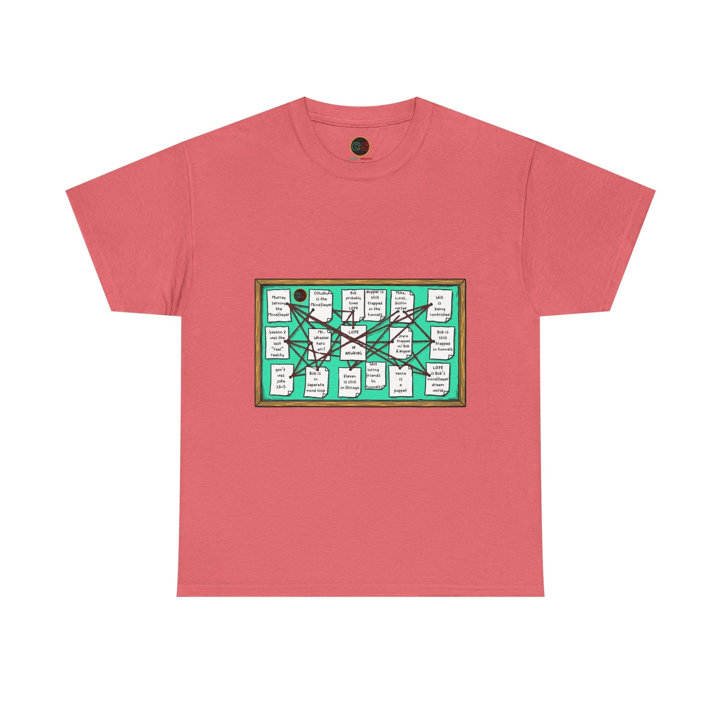 Hear Me Out - Unisex Heavy Cotton Tee - Cinema Siblings - Bob was DONE DIRTY in Stranger Things