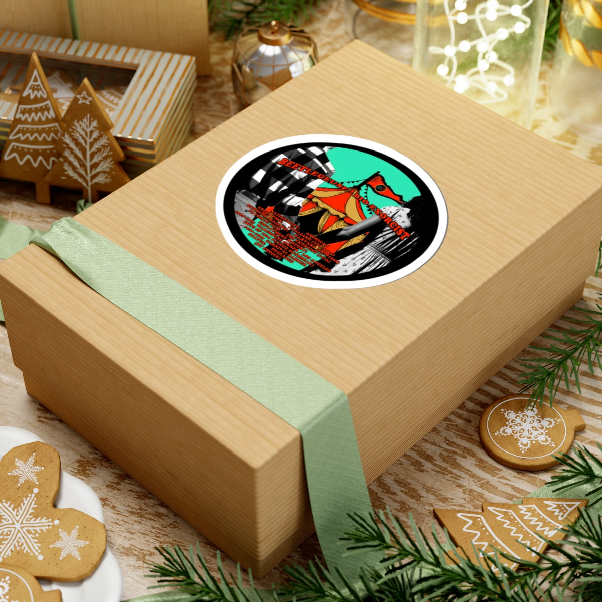 Demonic Resume Cinema Siblings Stickers - Multiple Sizes -Beetlejuice Beetlejuice Malice for Motherhood