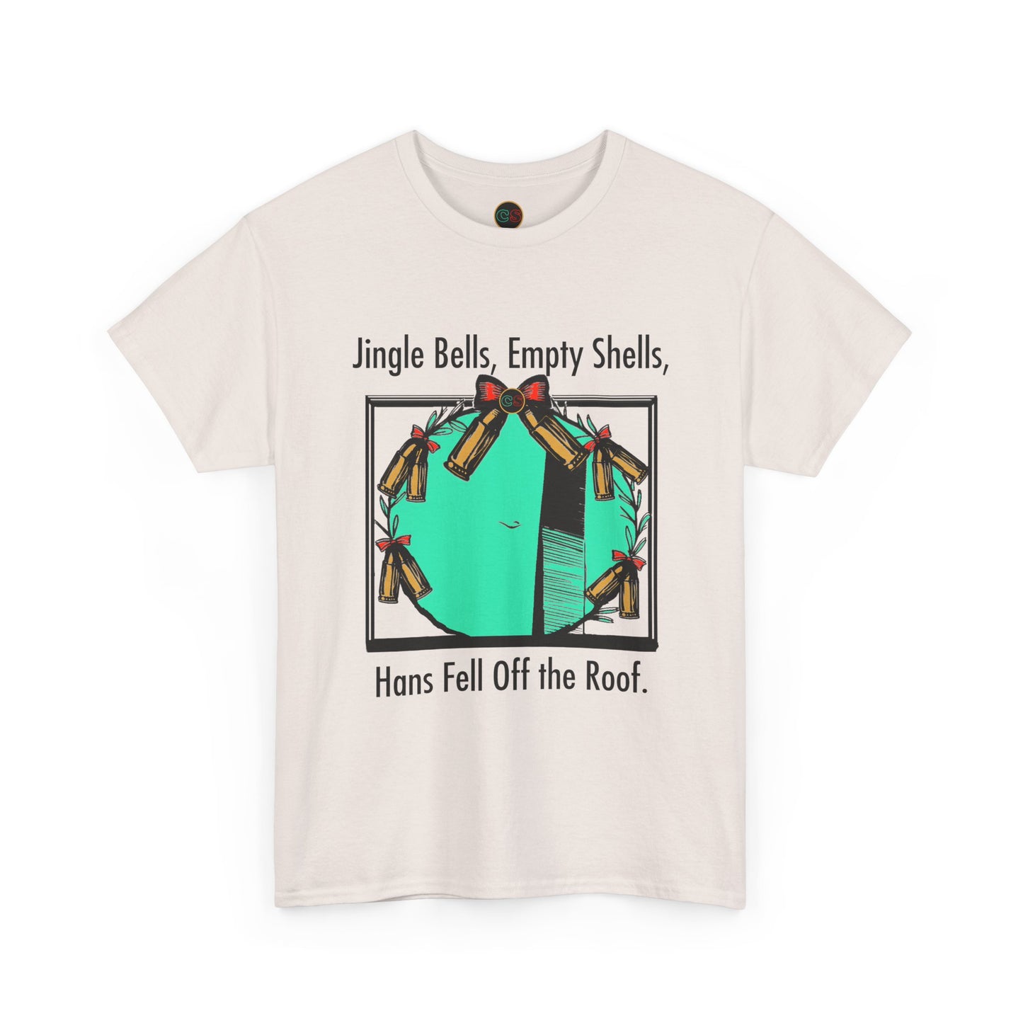 Jingle Shells Unisex Heavy Cotton Tee Cinema Siblings Episode Die Hard - Is Holly the Bad Guy?