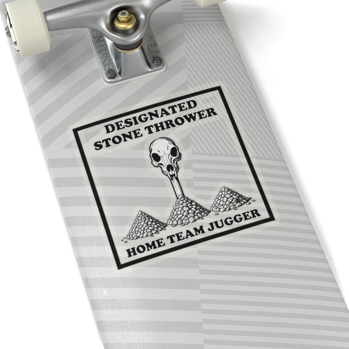 Designated Stone Thrower - Cinema Siblings Stickers - Multiple Sizes - The Blood of Heroes - A Post Apocalyptic Rose by Any Name