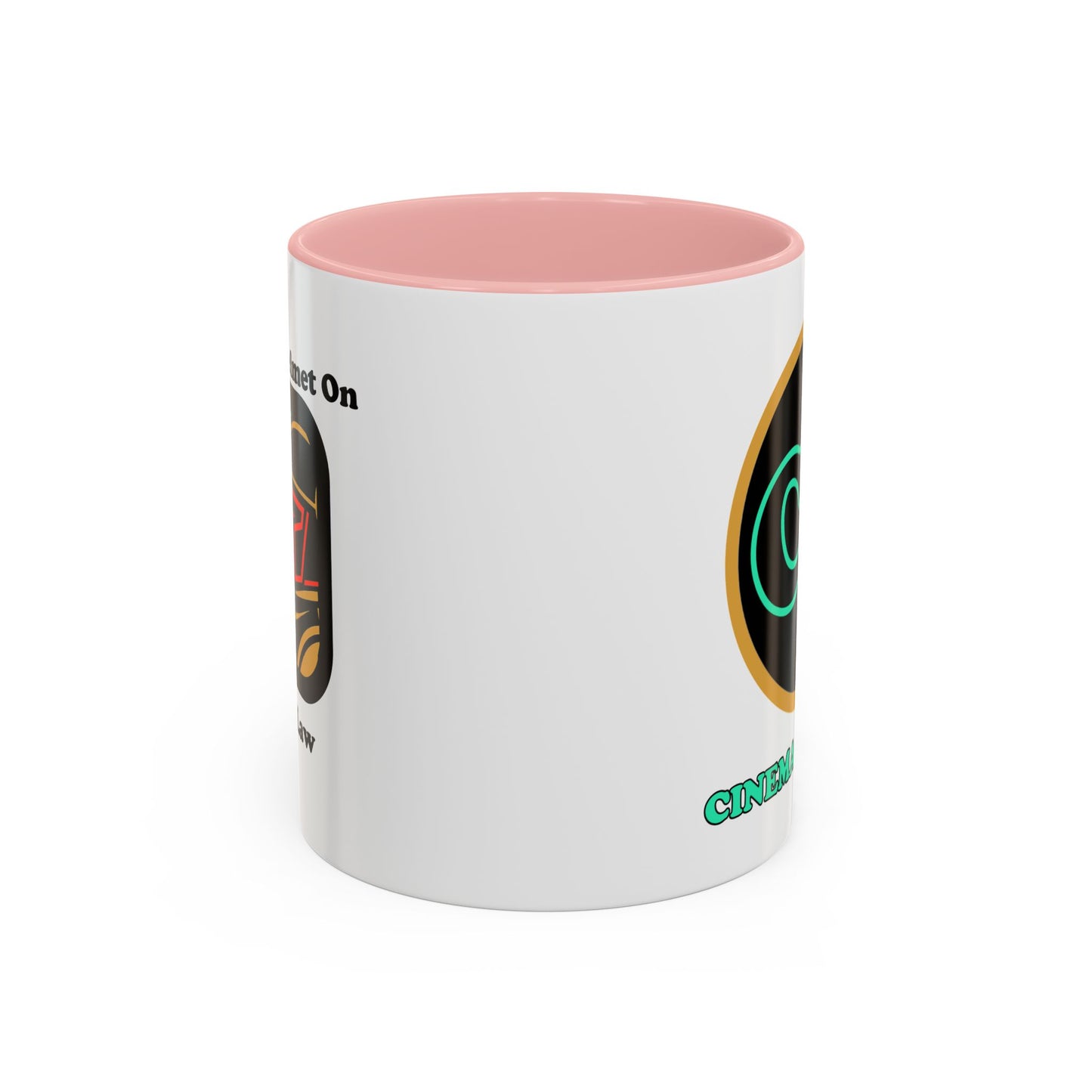 Keep the Helmet On Accent Coffee Mug Cinema Siblings Episode Dredd The Perfect Reboot