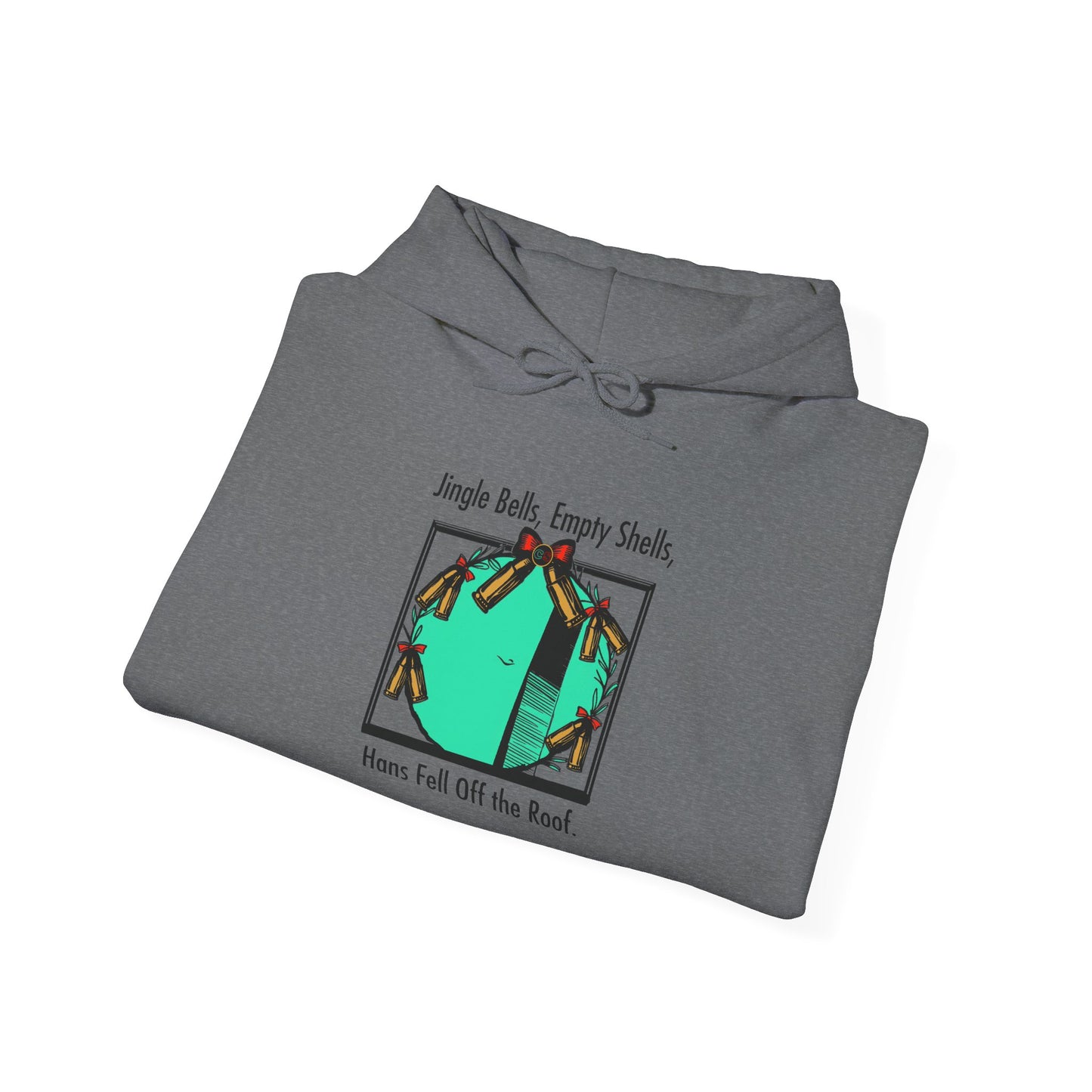 Jingle Shells Hoodie Hooded Sweatshirt Cinema Siblings EpisodeDie Hard - Is Holly the Bad Guy?