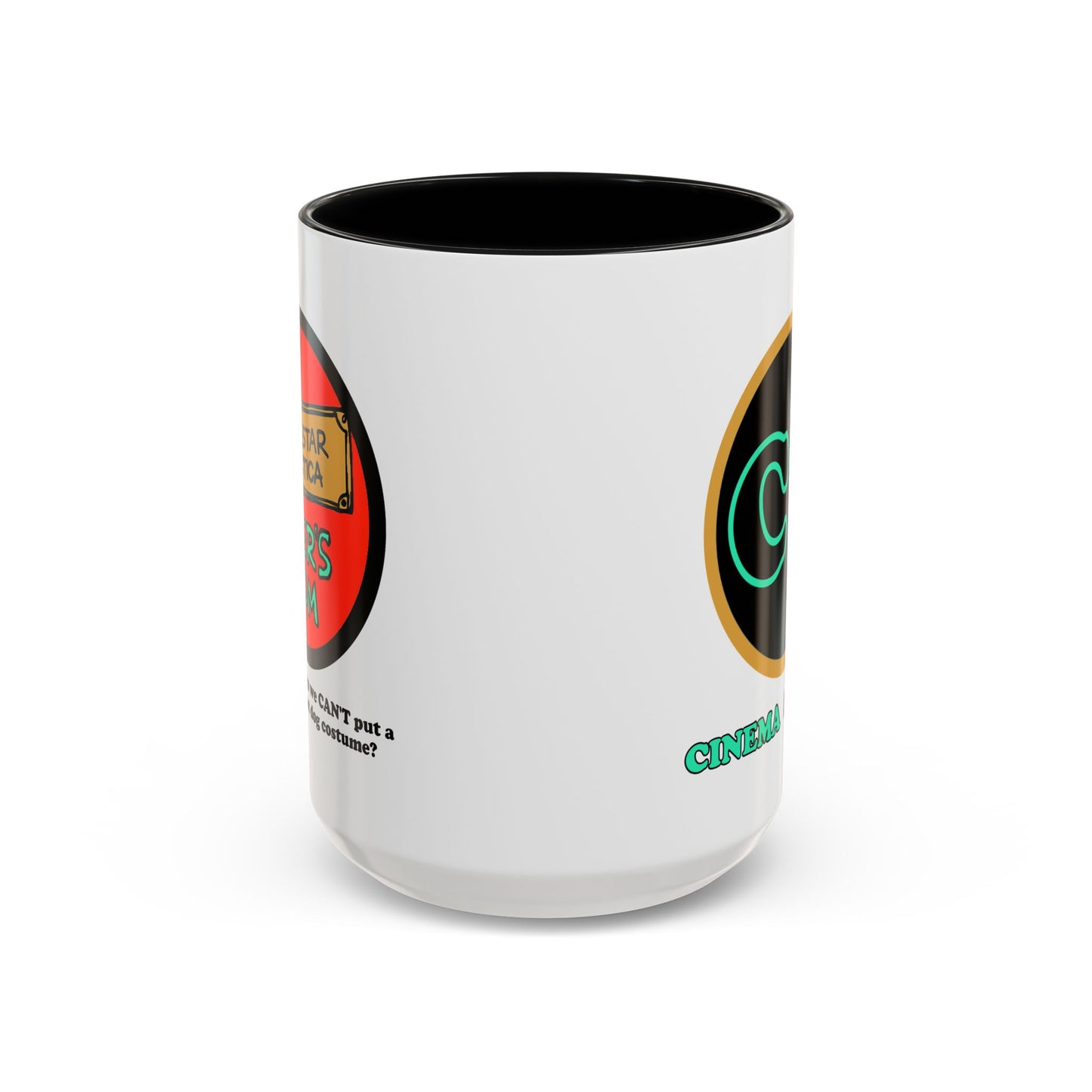 Writer's Room Snort Accent Coffee Mug Cinema Siblings Episode Battlestar Galactica - Starbuck versus Stardoe