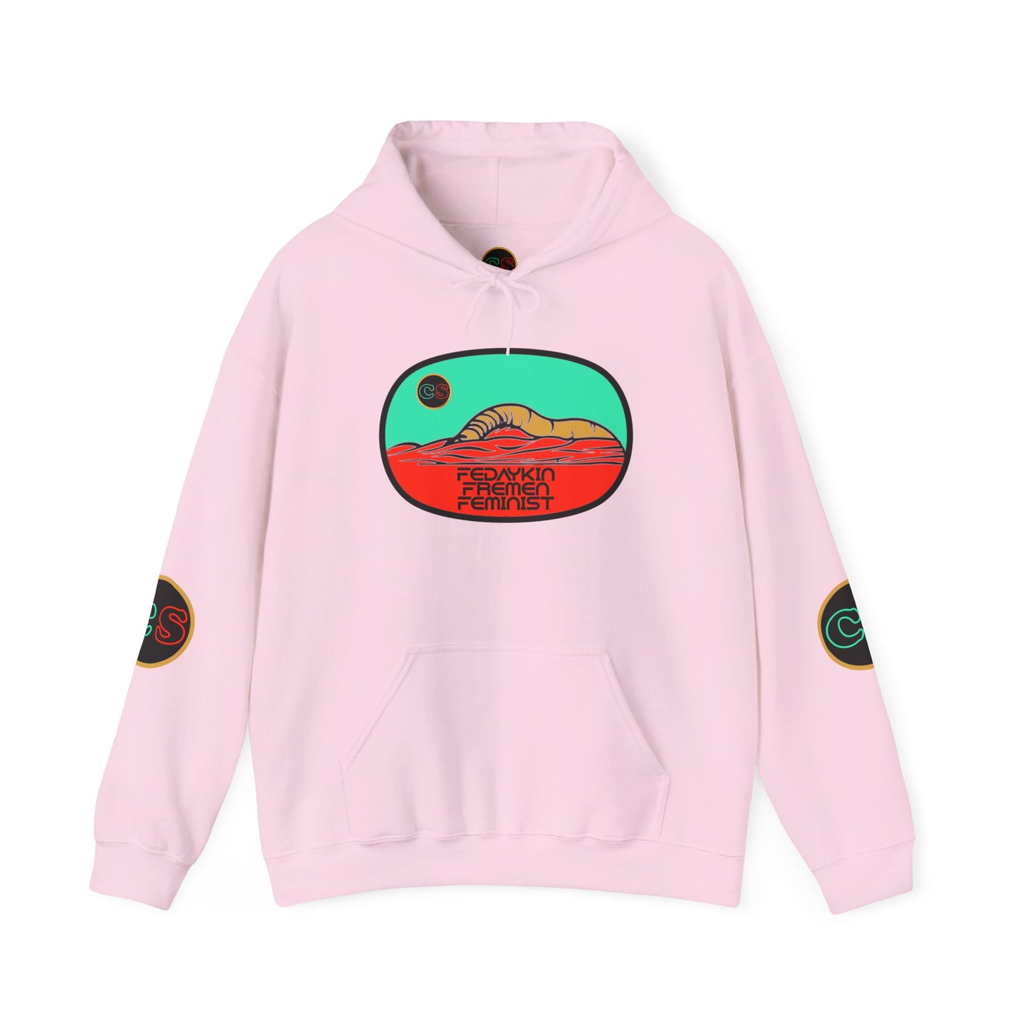 Sand Worm Surprise Unisex Heavy Blend™ Hooded Sweatshirt Cinema Siblings episode Dune - Lost in the Desert