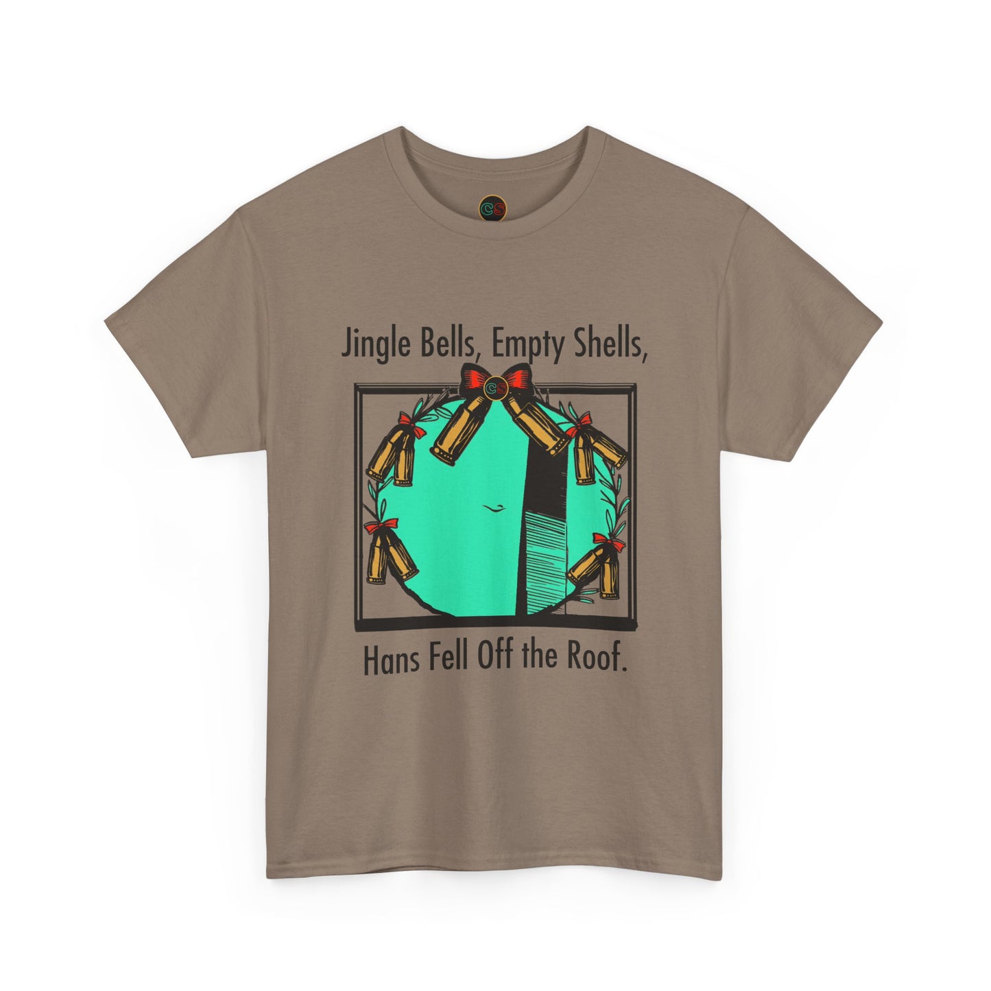 Jingle Shells Unisex Heavy Cotton Tee Cinema Siblings Episode Die Hard - Is Holly the Bad Guy?