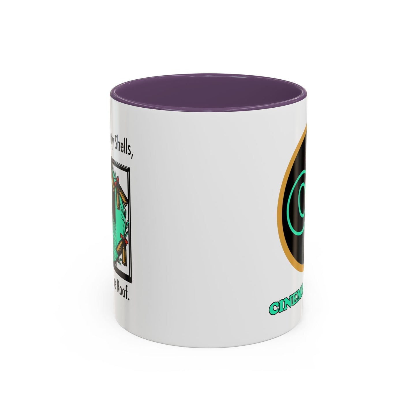 Jingle Shells Accent Coffee Mug Cinema Siblings Episode Die Hard - Is Holly the Bad Guy?