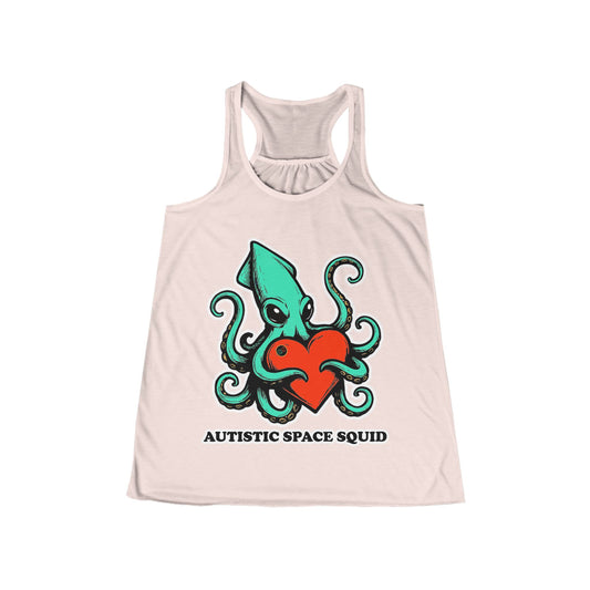 Autistic Space Squid Women's Flowy Racerback Tank Cinema Siblings Galaxy Quest: The Search for Earnestness