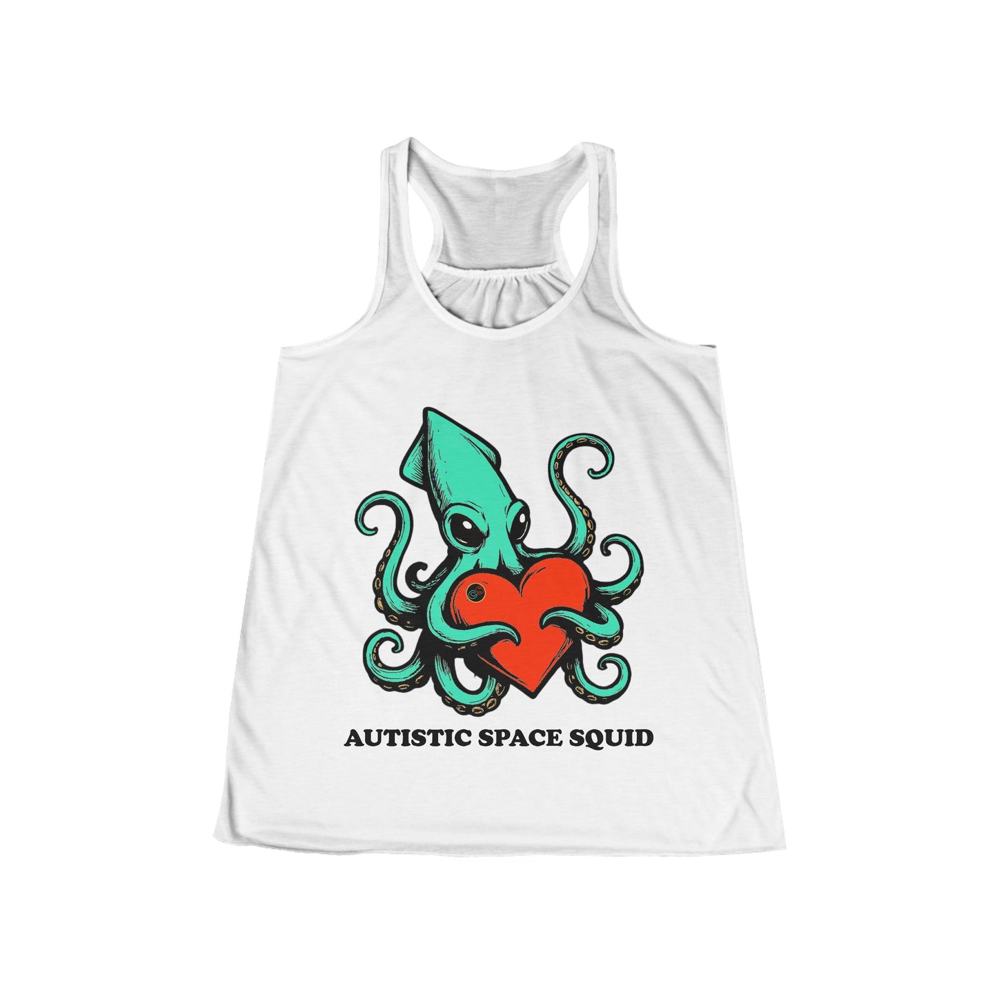 Autistic Space Squid Women's Flowy Racerback Tank Cinema Siblings Galaxy Quest: The Search for Earnestness