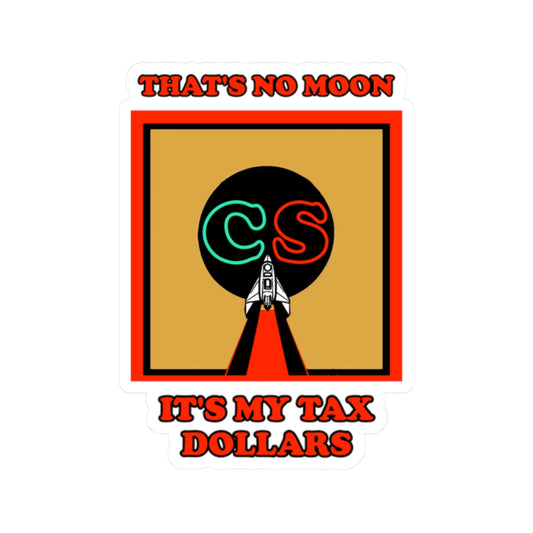 That's No Moon - Cinema Siblings Stickers - Multiple Sizes - Happy Reviewers Compare Project Hail Mary Movie to the Book by Andy Weir