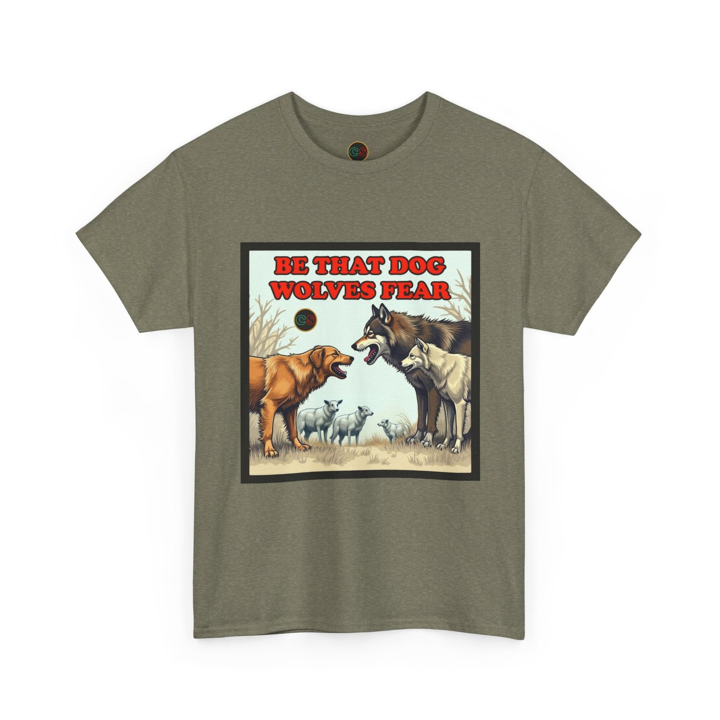 Be That Dog - Unisex Heavy Cotton Tee - Cinema Siblings - Chuck Norris, Training Montages & the Death of Kids Movies - SIDEKICKS