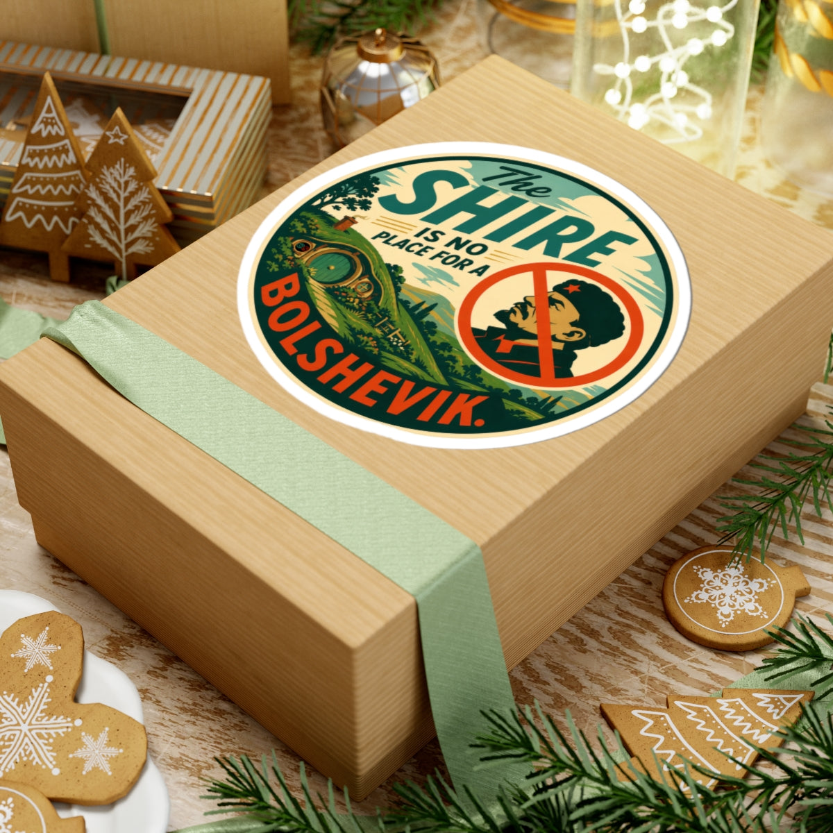 No Reds in the Shire - Cinema Siblings Stickers - Multiple Sizes - Eowyn was Robbed... but NOT by Aragorn