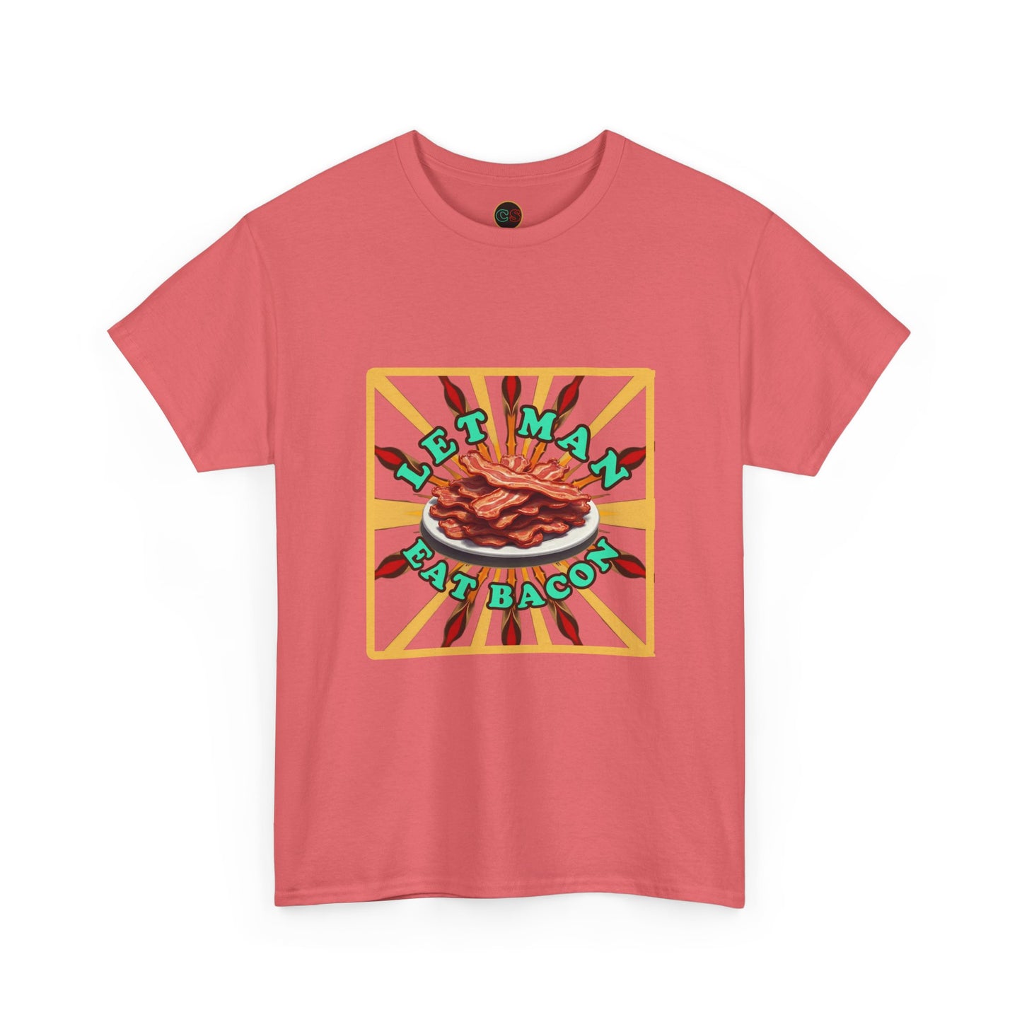 Let Man Eat Bacon - Unisex Heavy Cotton Tee Cinema Siblings - Stranger Things: Judging the Wheelers