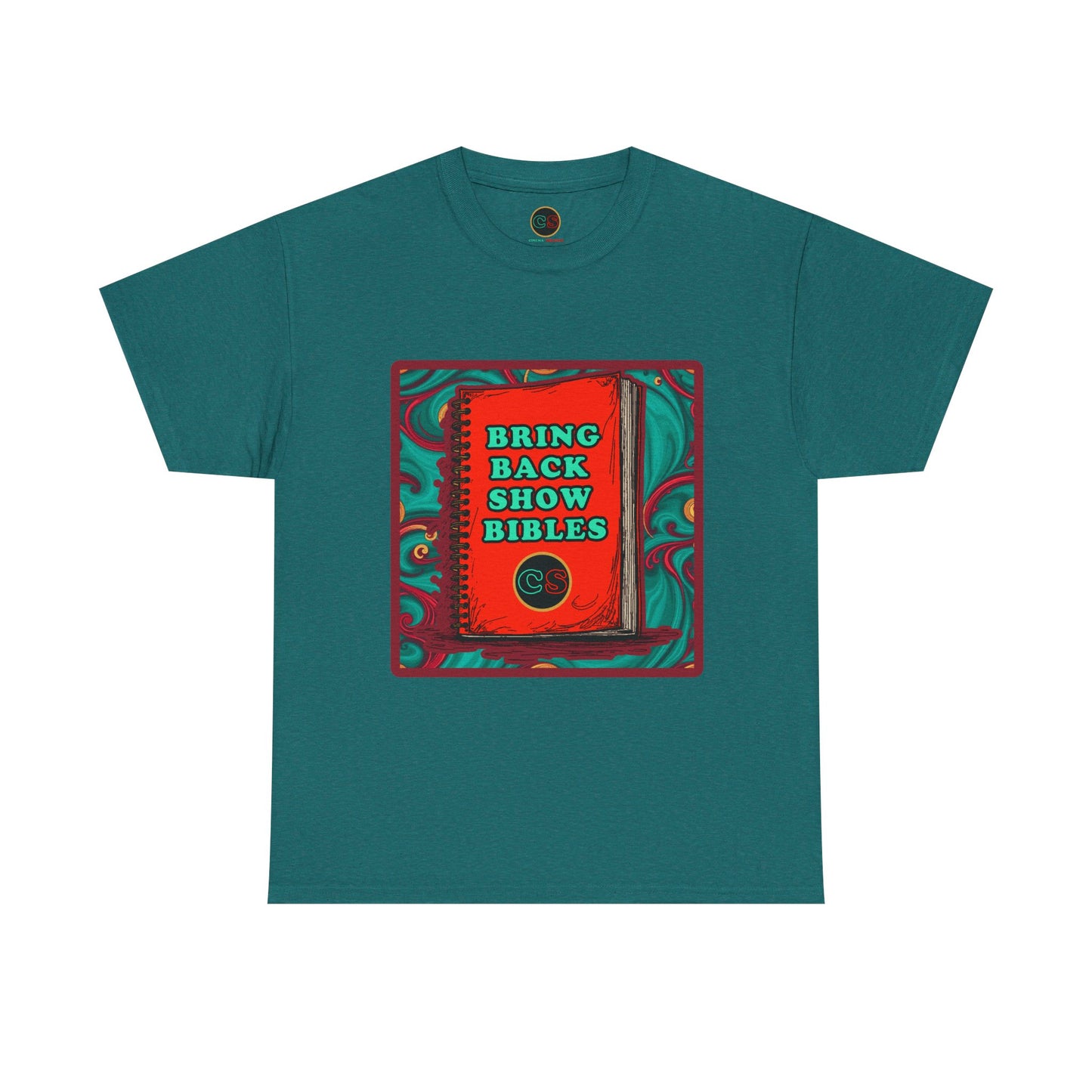 Show Bible - Unisex Heavy Cotton Tee Cinema Siblings - Forever Children of Stranger Things
