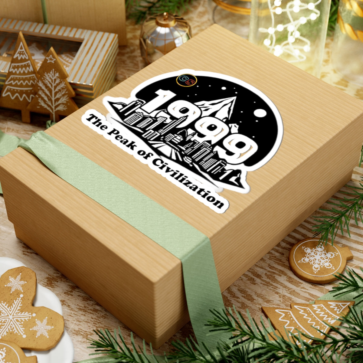 Cinema Siblings Stickers - Multiple Sizes - Office Space, Matrix and Fight Club  1999 The Peak of Civilization