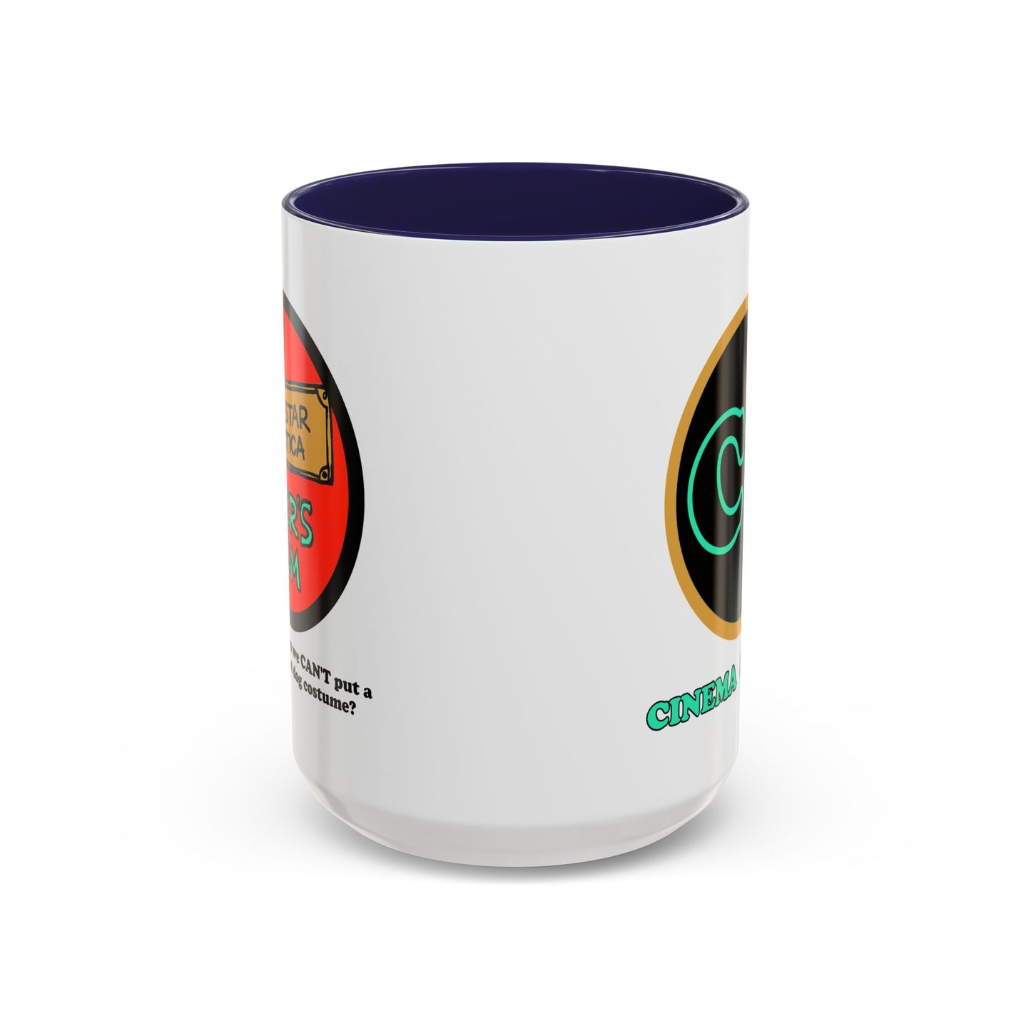 Writer's Room Snort Accent Coffee Mug Cinema Siblings Episode Battlestar Galactica - Starbuck versus Stardoe