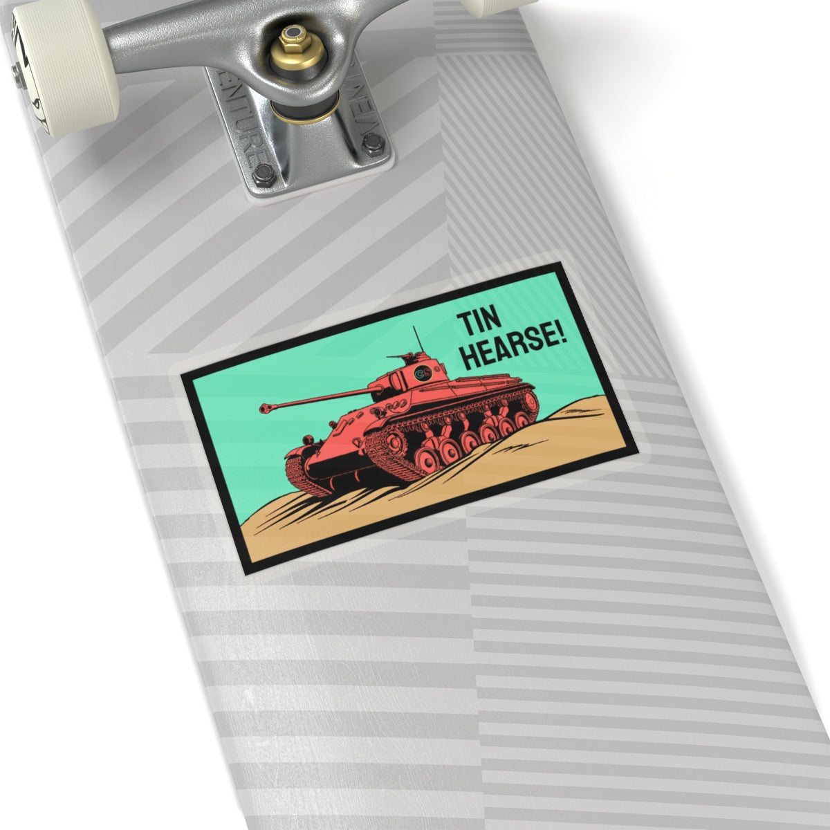 Tin Hearse! Cinema Siblings Stickers - Multiple Sizes -  Sahara (1942) - Moses or Aragon