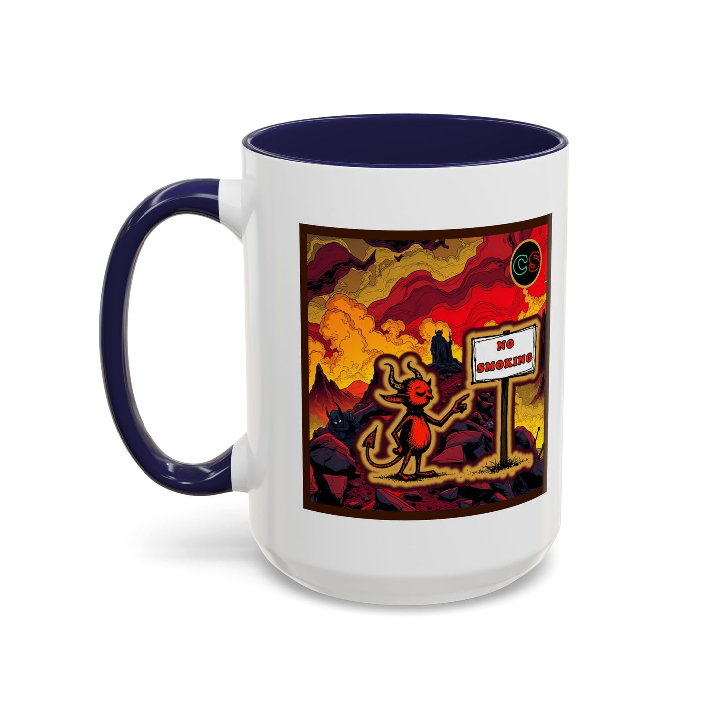 No Smoking - Coffee Mug (11, 15oz) Cinema Siblings - Stranger Things Seasons 3-5... set in Hell?