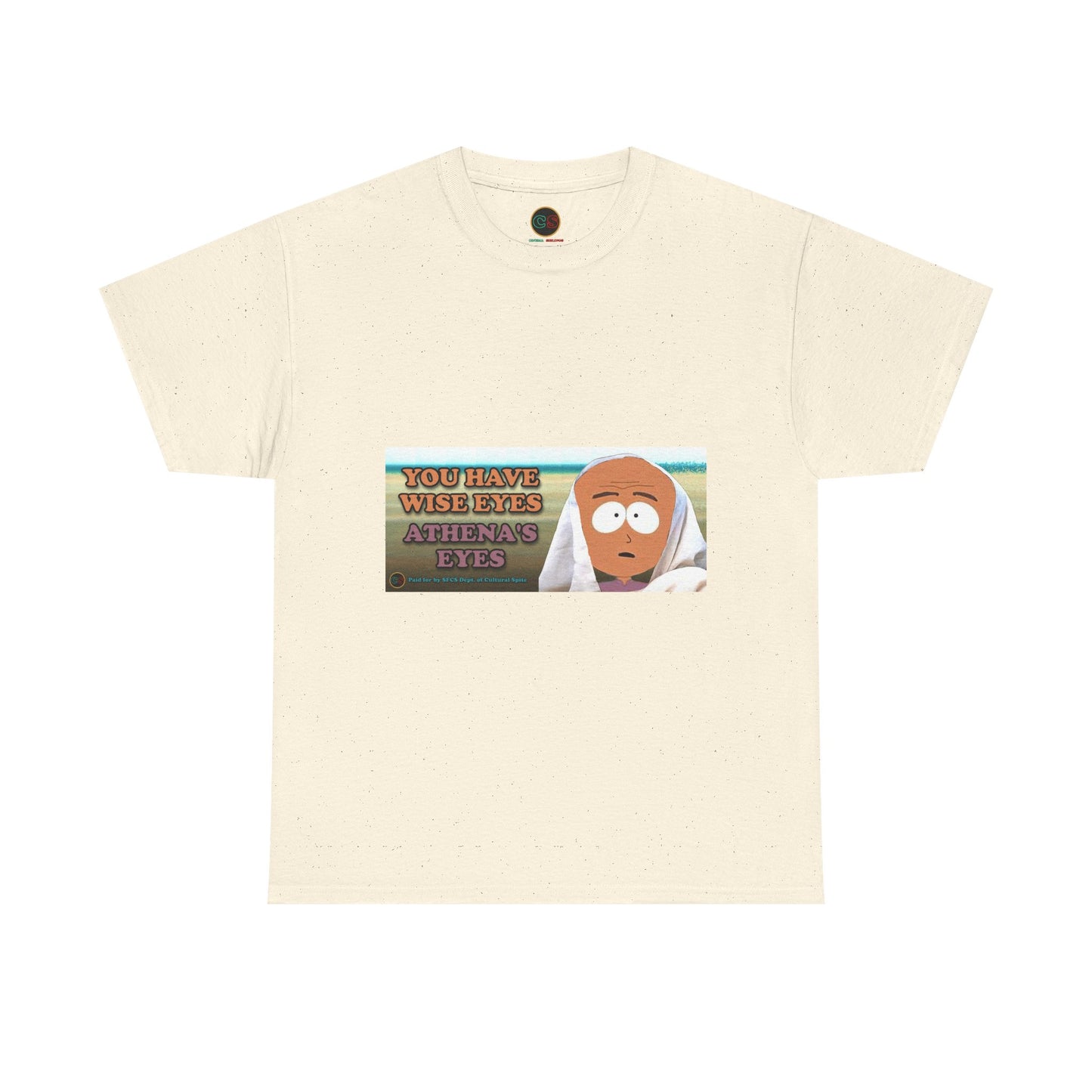 Athena's Eyes - Heavy Cotton Tee - Cinema Siblings - Nolan's XENIA is a LIE in his Orwellian Odyssey