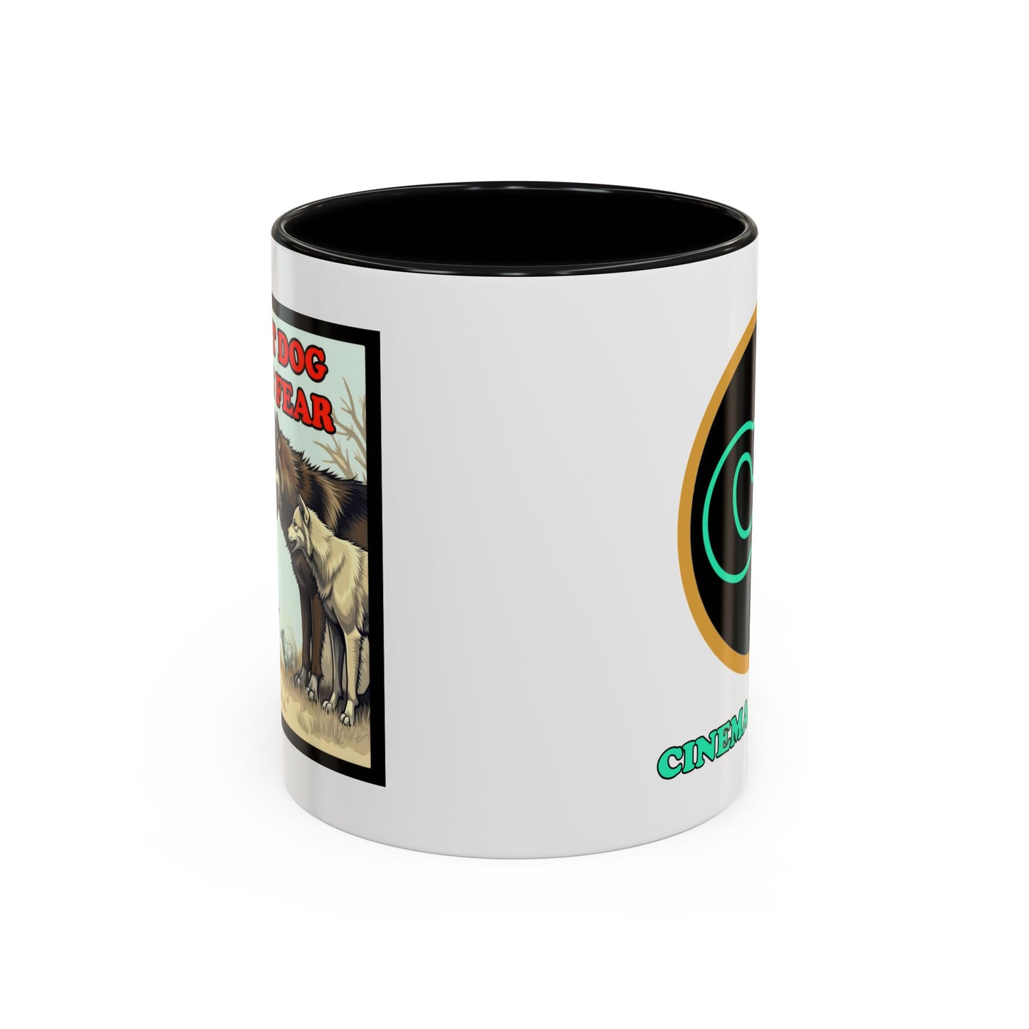 Be That Dog - Coffee Mug (11, 15oz) Cinema Siblings - Chuck Norris, Training Montages & the Death of Kids Movies - SIDEKICKS