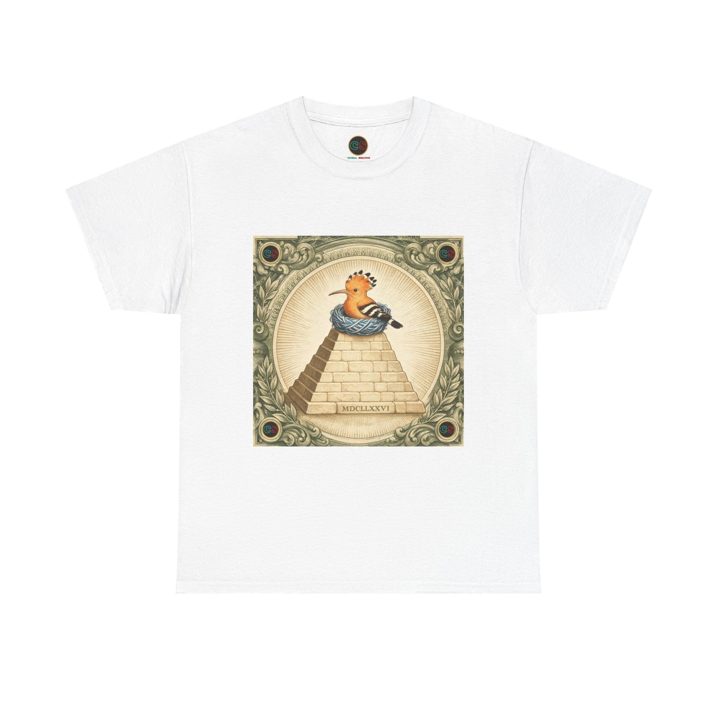 Tallit Blue Roost - Heavy Cotton Tee - Cinema Siblings - Woke Unmasked: The Intersectional Marxist Agenda to Destroy Western Culture