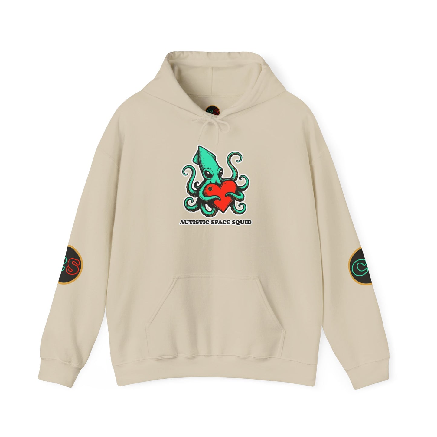 Autistic Space Squid Hoodie Hooded Sweatshirt Cinema Siblings Galaxy Quest: The Search for Earnestness