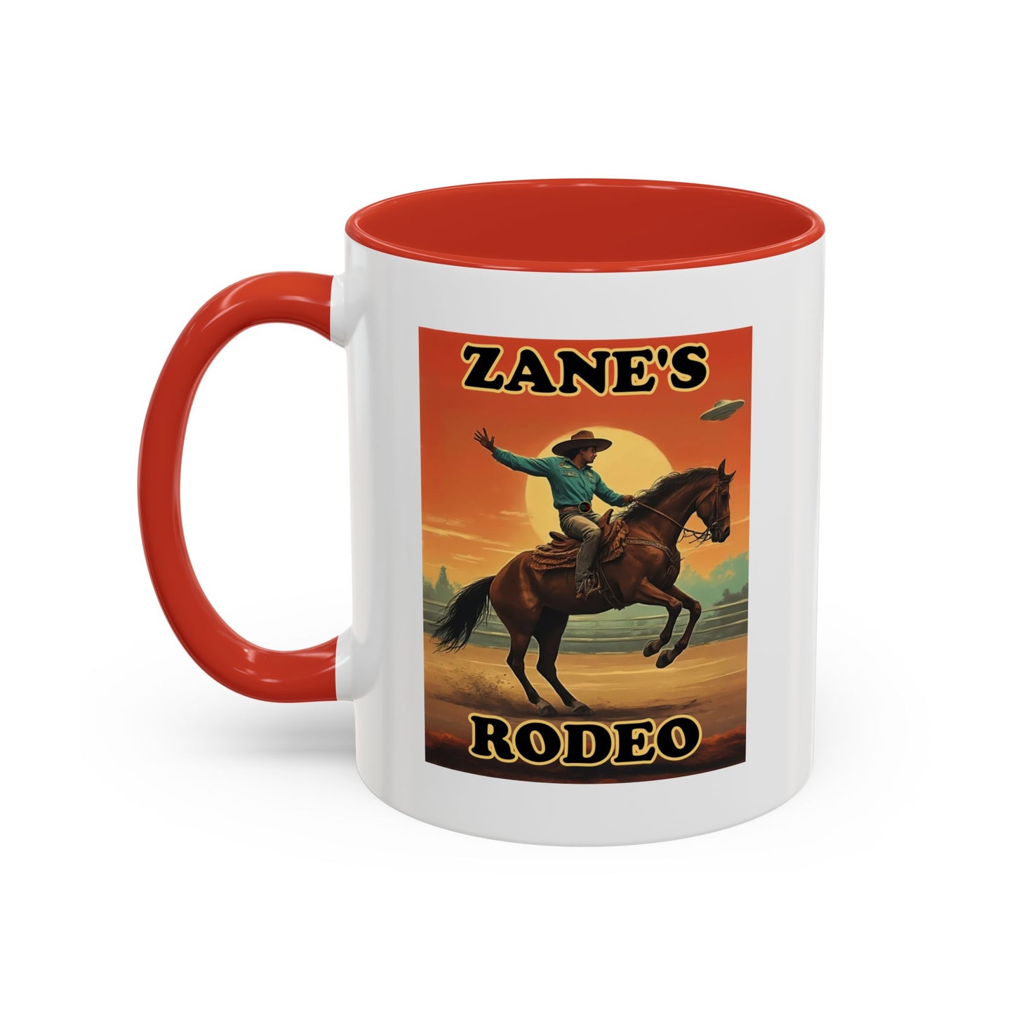 Zane's Rodeo - Coffee Mug (11, 15oz) Cinema Siblings - The Arrival - Planned Disclosure 30 Years Ago?