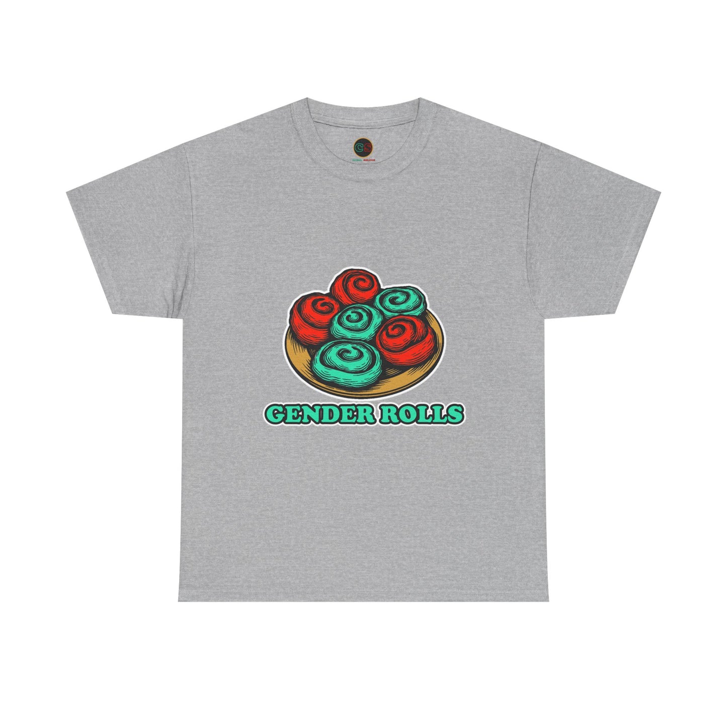 Gender Rolls - Unisex Heavy Cotton Tee Cinema Siblings - Stranger Things Hated Gender Roles