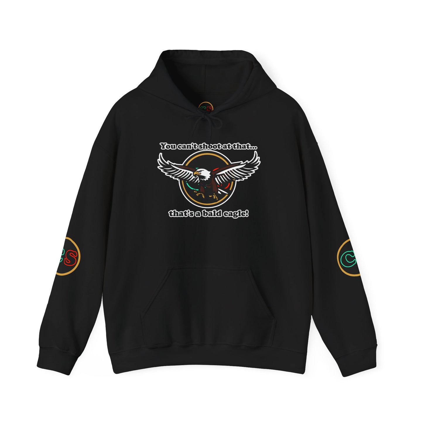 That's a Bald Eagle! Hoodie Hooded Sweatshirt Cinema Siblings Peacemaker - Demeaning the Hero